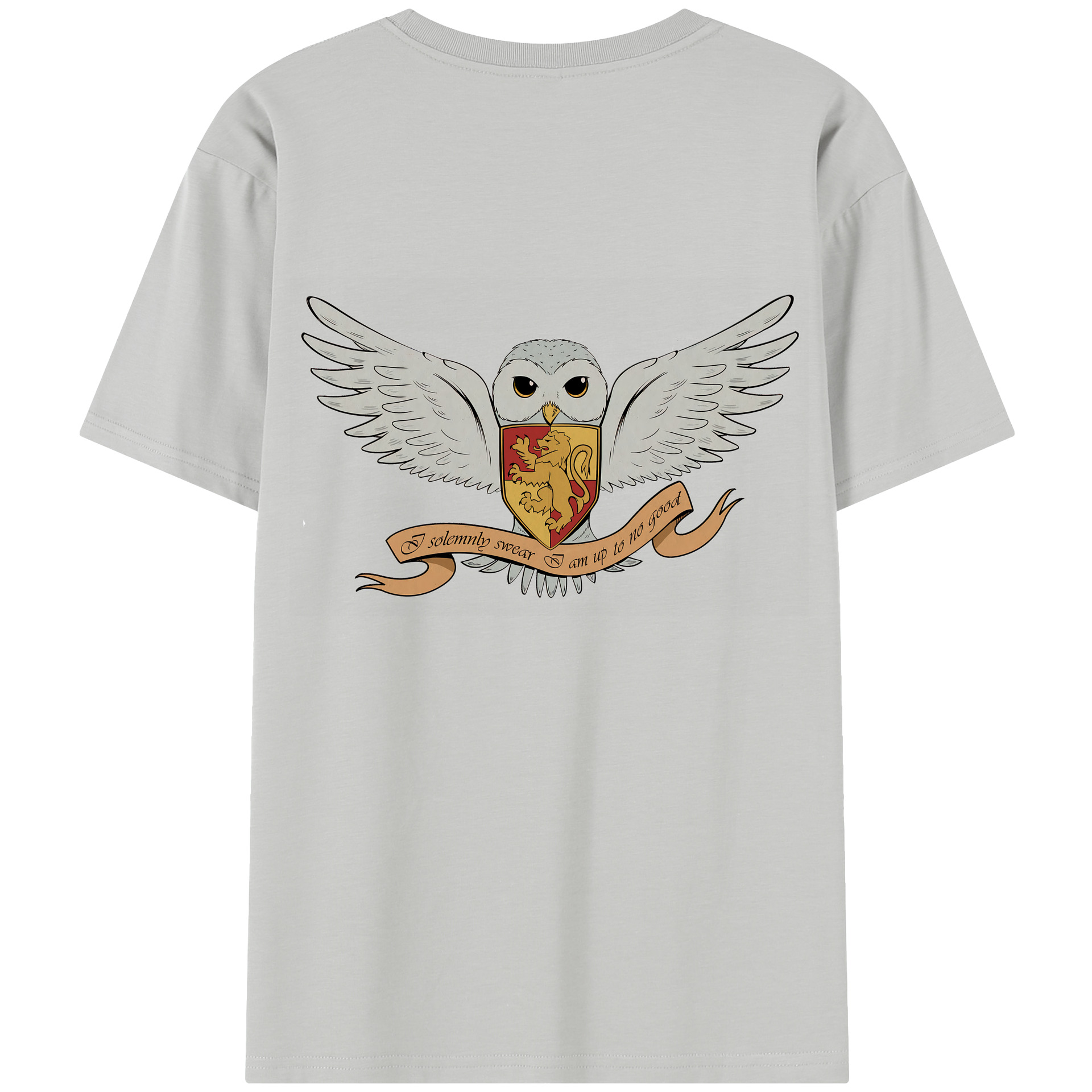 （画像用） Harry Potter ハリー・ポッターシリーズ 綿100％半袖Tシャツ（背面プリント）
