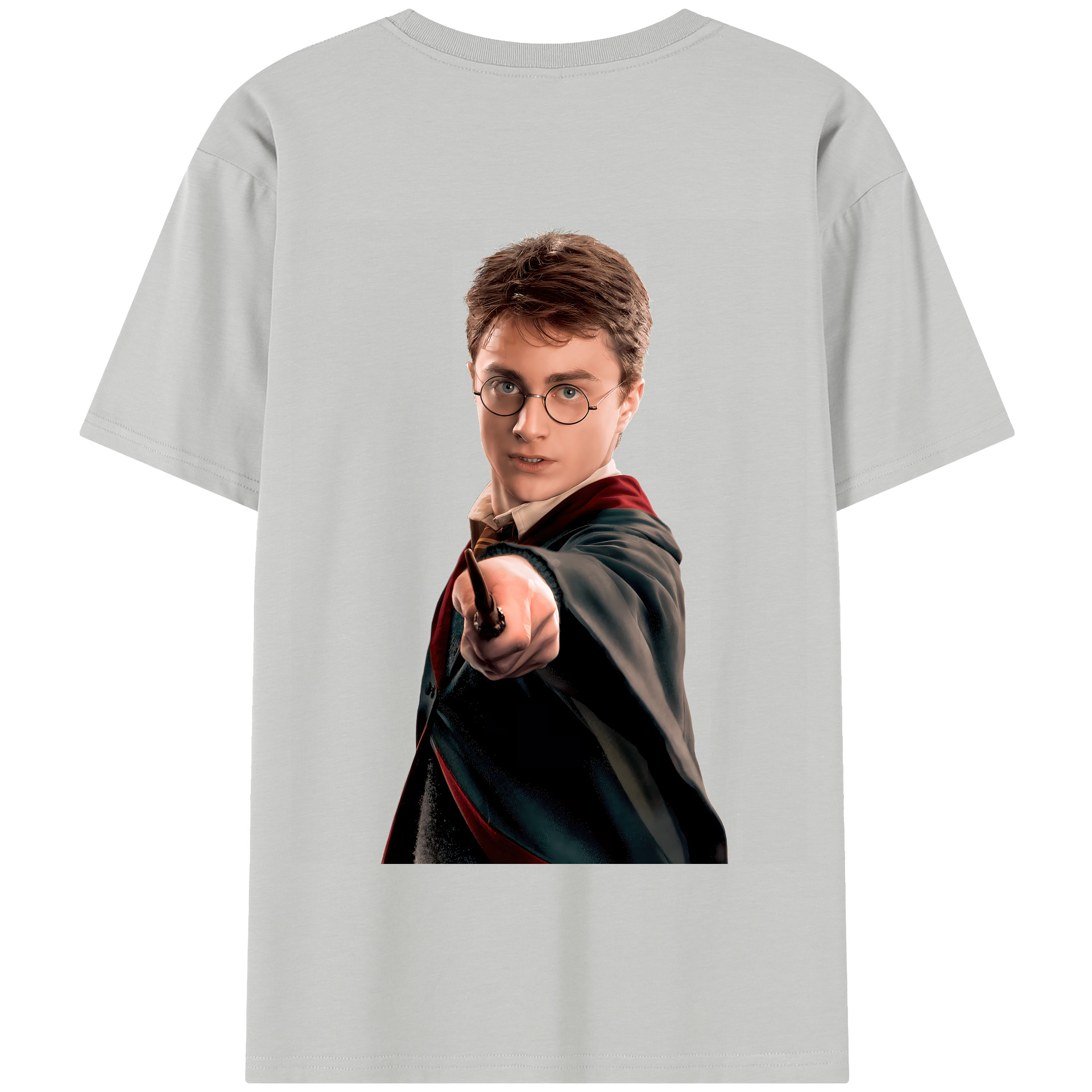 （画像用） Harry Potter ハリー・ポッターシリーズ 綿100％半袖Tシャツ（背面プリント）