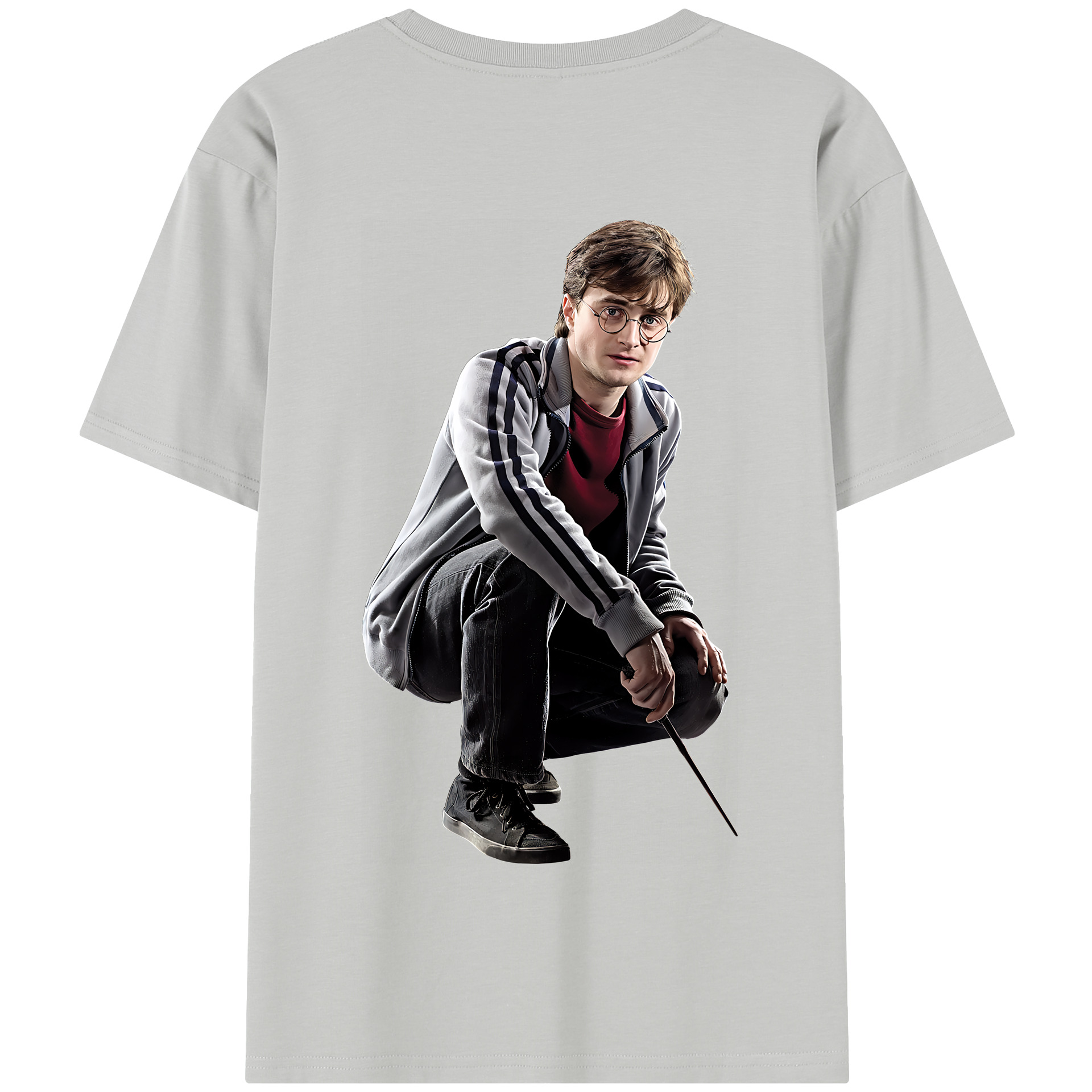 （画像用） Harry Potter ハリー・ポッターシリーズ 綿100％半袖Tシャツ（背面プリント）