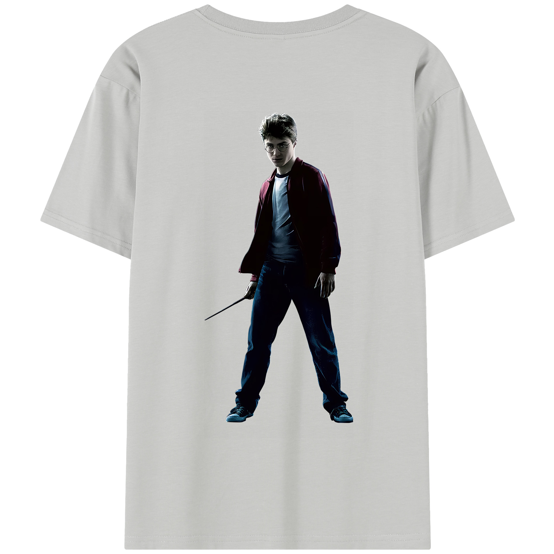 （画像用） Harry Potter ハリー・ポッターシリーズ 綿100％半袖Tシャツ（背面プリント）