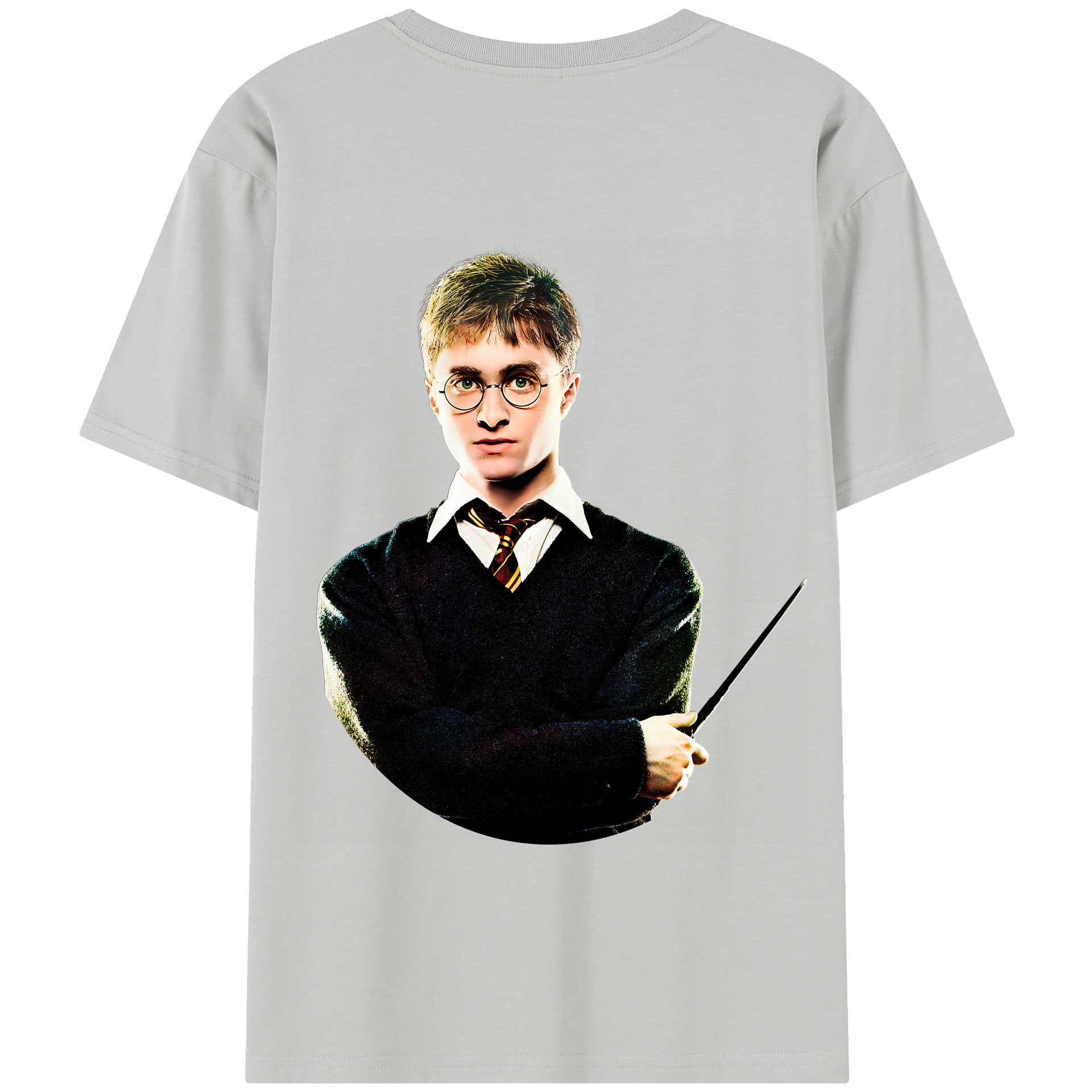 （画像用） Harry Potter ハリー・ポッターシリーズ 綿100％半袖Tシャツ（背面プリント）