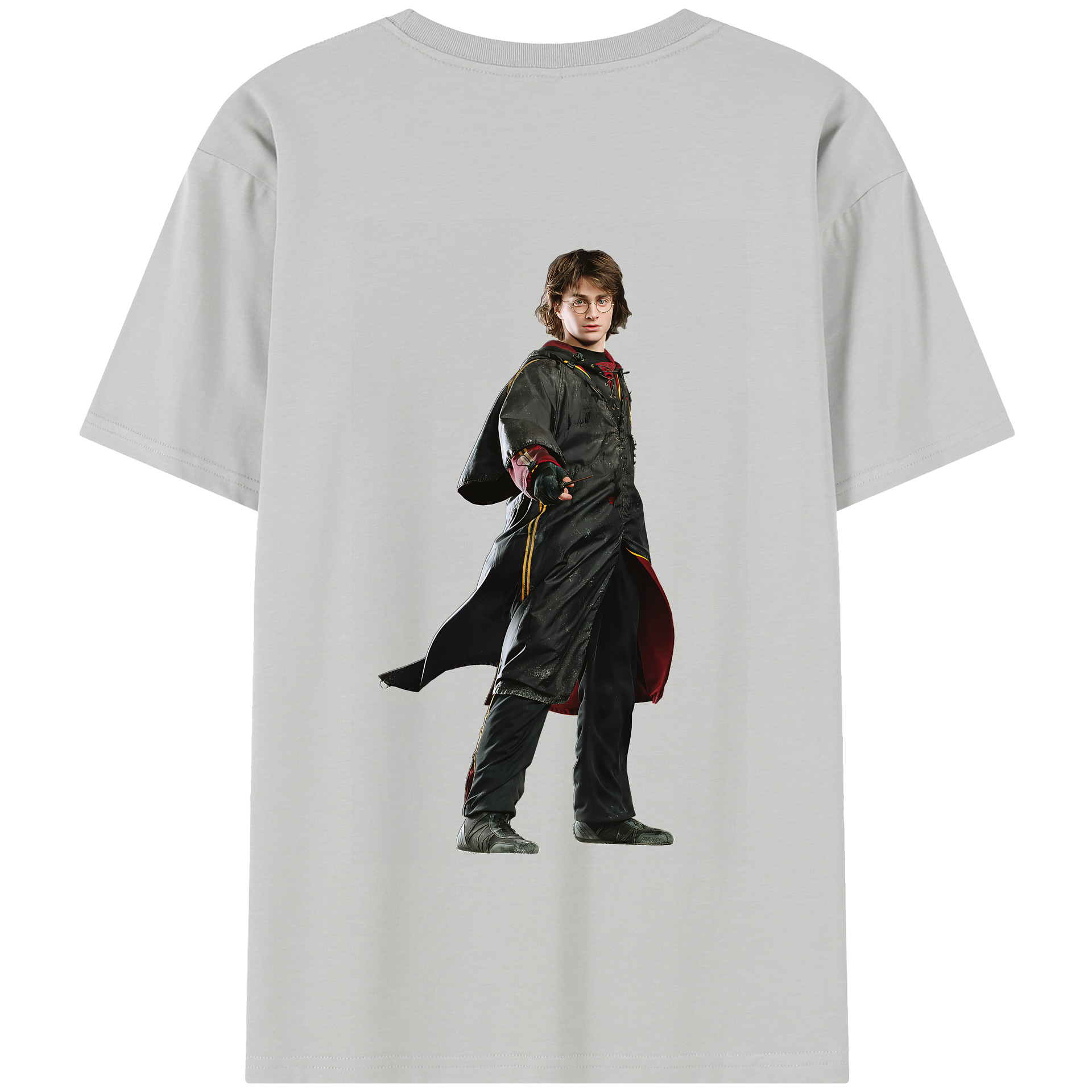 （画像用） Harry Potter ハリー・ポッターシリーズ 綿100％半袖Tシャツ（背面プリント）