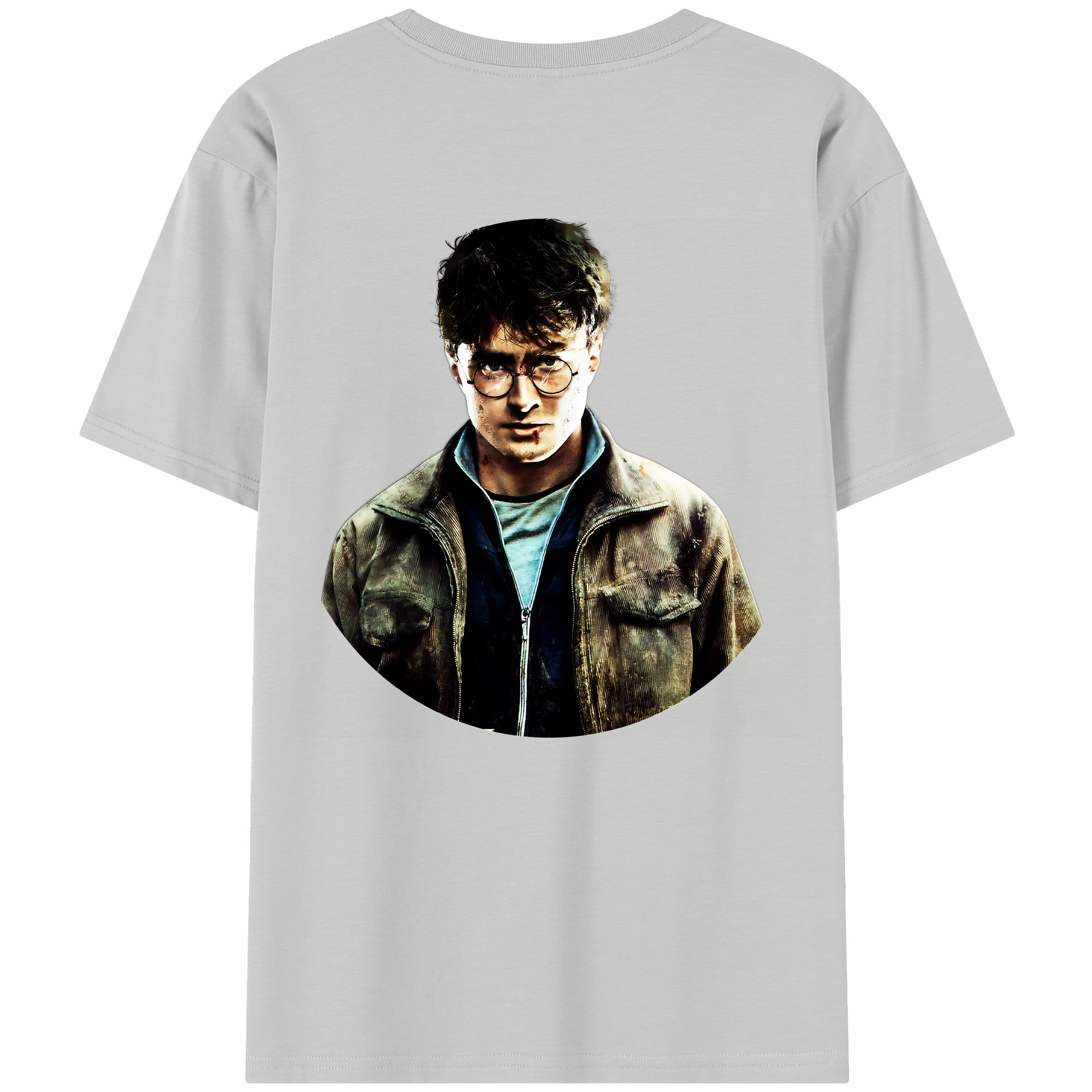 （画像用） Harry Potter ハリー・ポッターシリーズ 綿100％半袖Tシャツ（背面プリント）