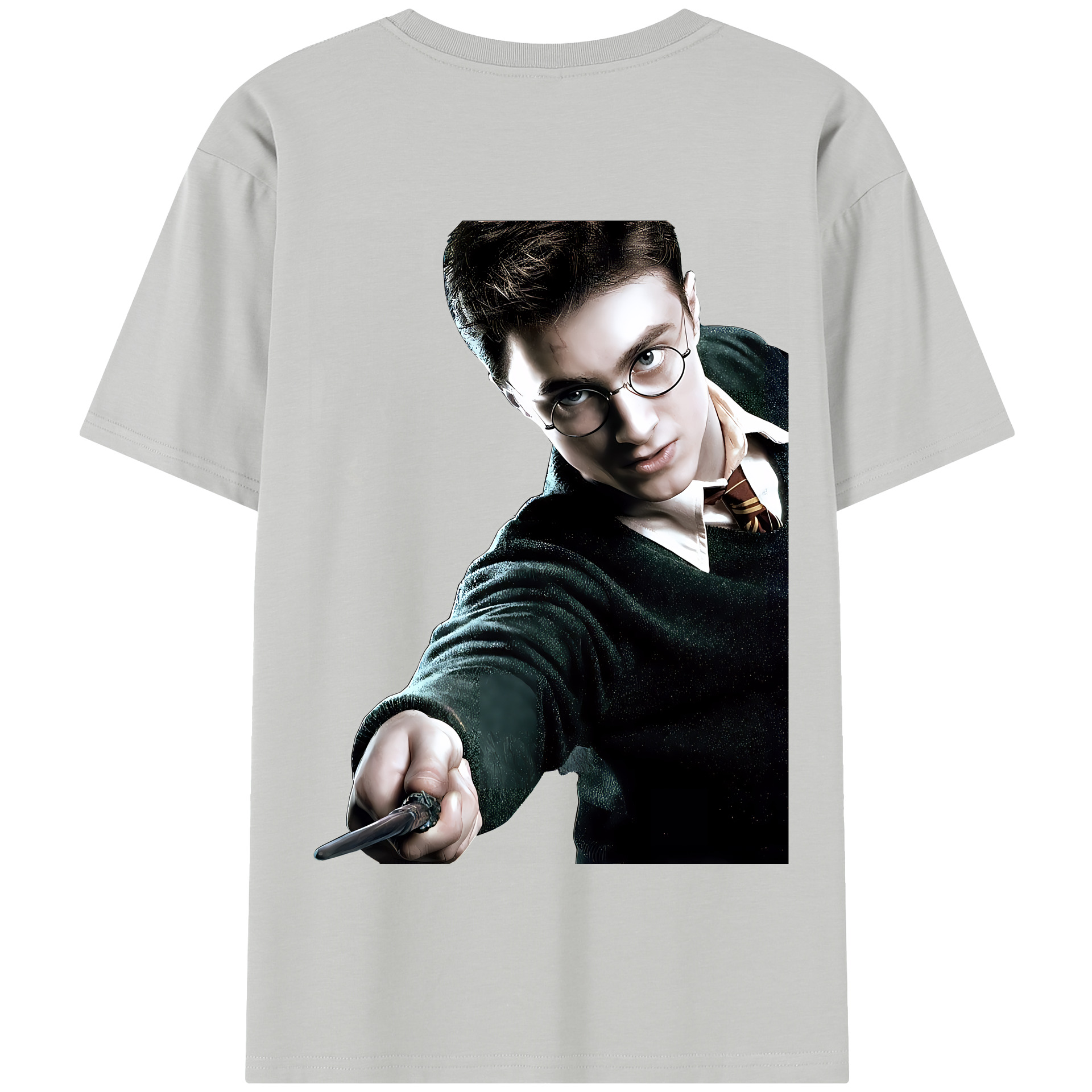 （画像用） Harry Potter ハリー・ポッターシリーズ 綿100％半袖Tシャツ（背面プリント）