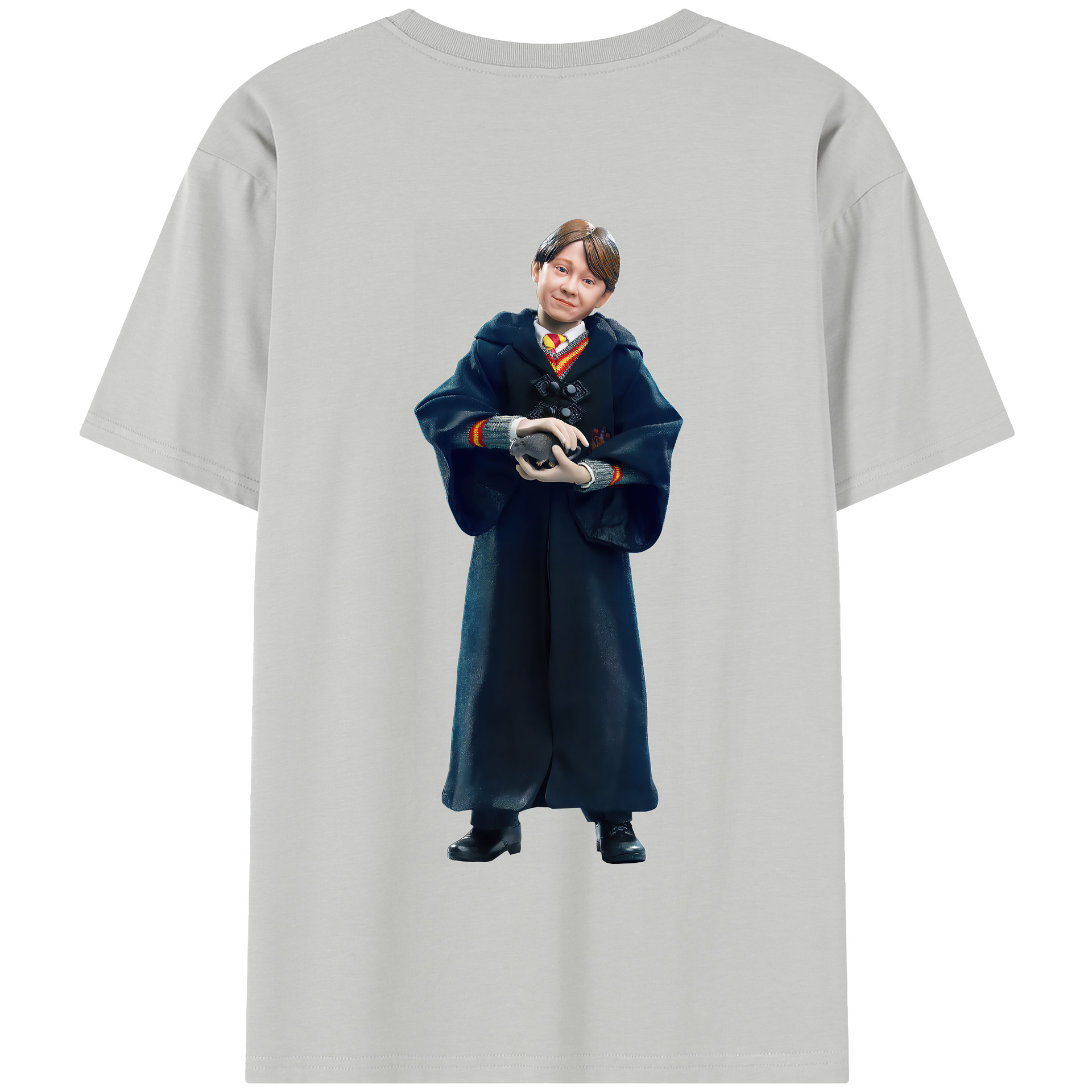 （画像用） Harry Potter ハリー・ポッターシリーズ 綿100％半袖Tシャツ（背面プリント）