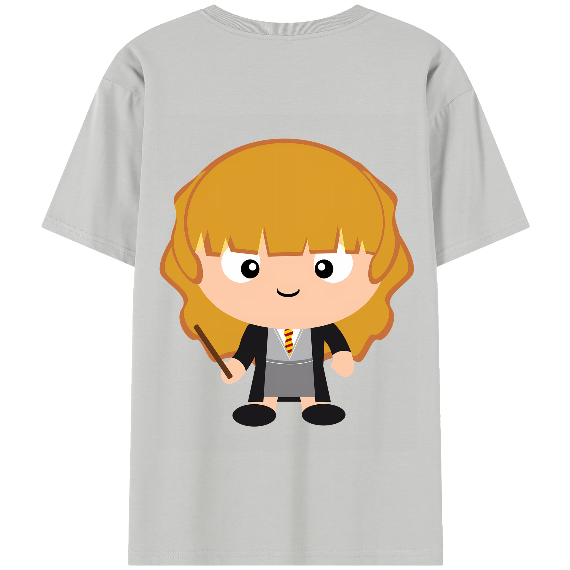 （画像用） Harry Potter ハリー・ポッターシリーズ 綿100％半袖Tシャツ（背面プリント）