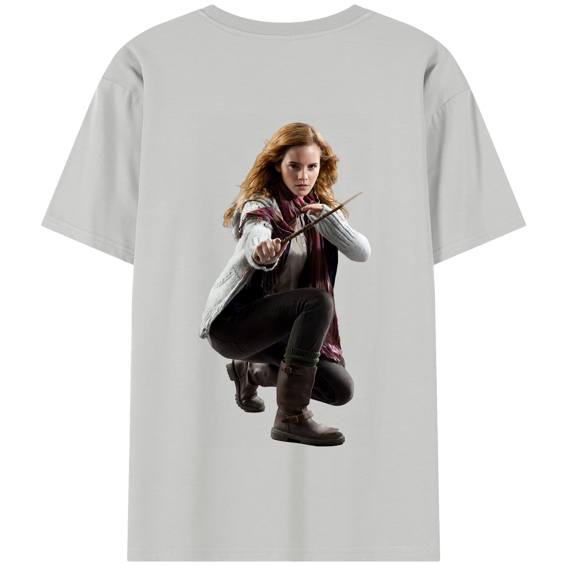 （画像用） Harry Potter ハリー・ポッターシリーズ 綿100％半袖Tシャツ（背面プリント）