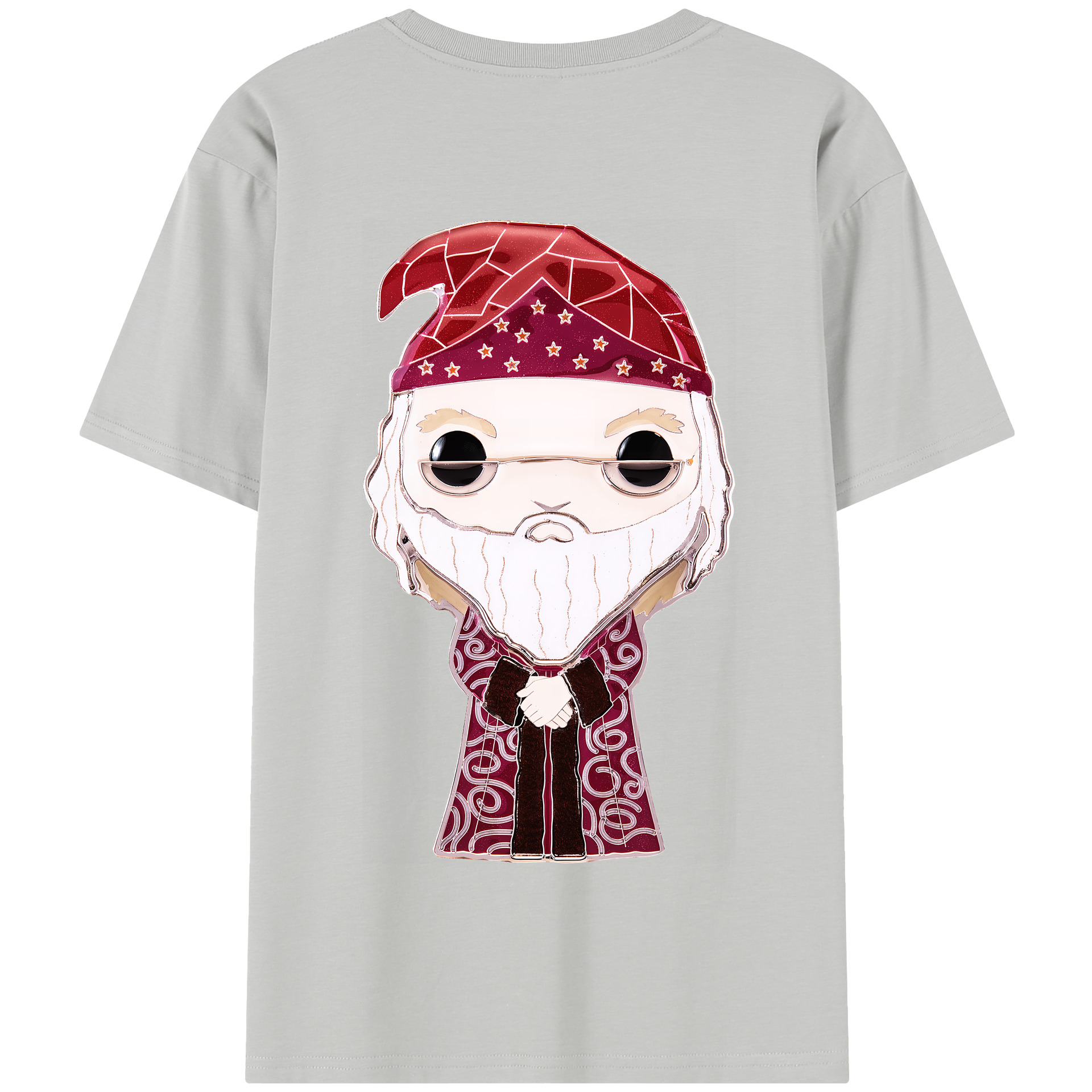 （画像用） Harry Potter ハリー・ポッターシリーズ 綿100％半袖Tシャツ（背面プリント）