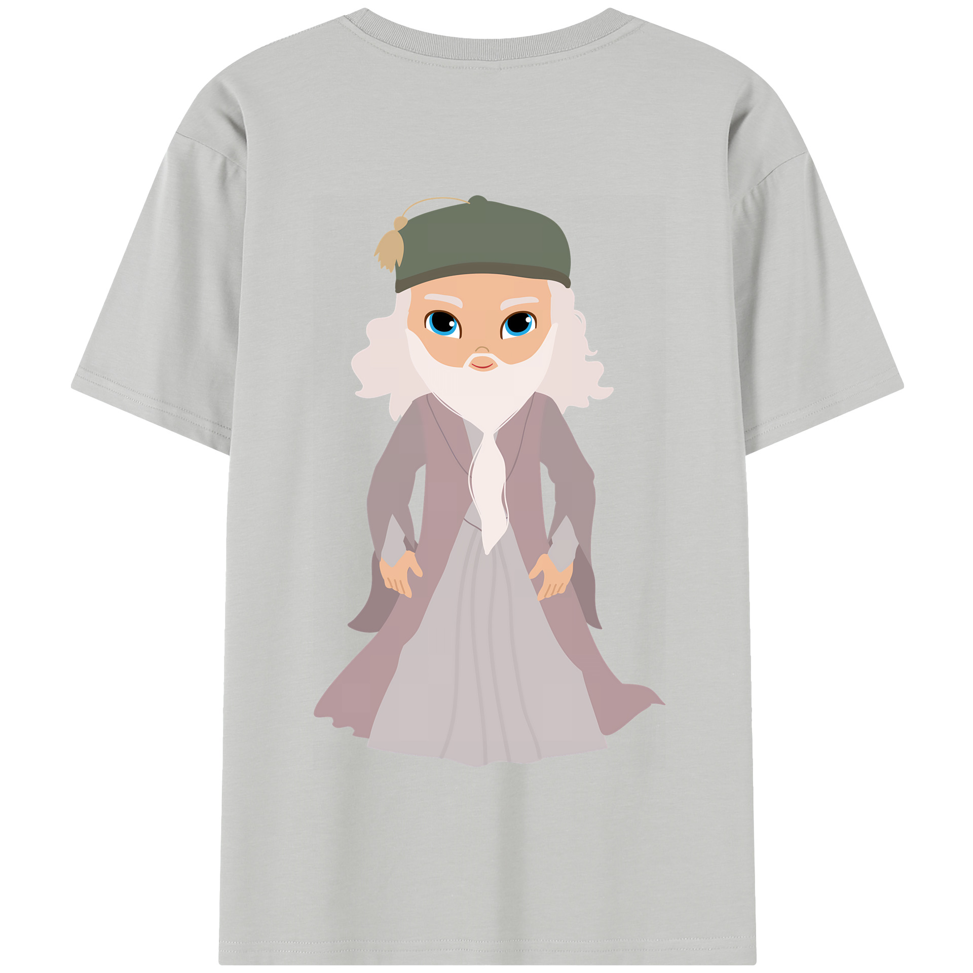 （画像用） Harry Potter ハリー・ポッターシリーズ 綿100％半袖Tシャツ（背面プリント）