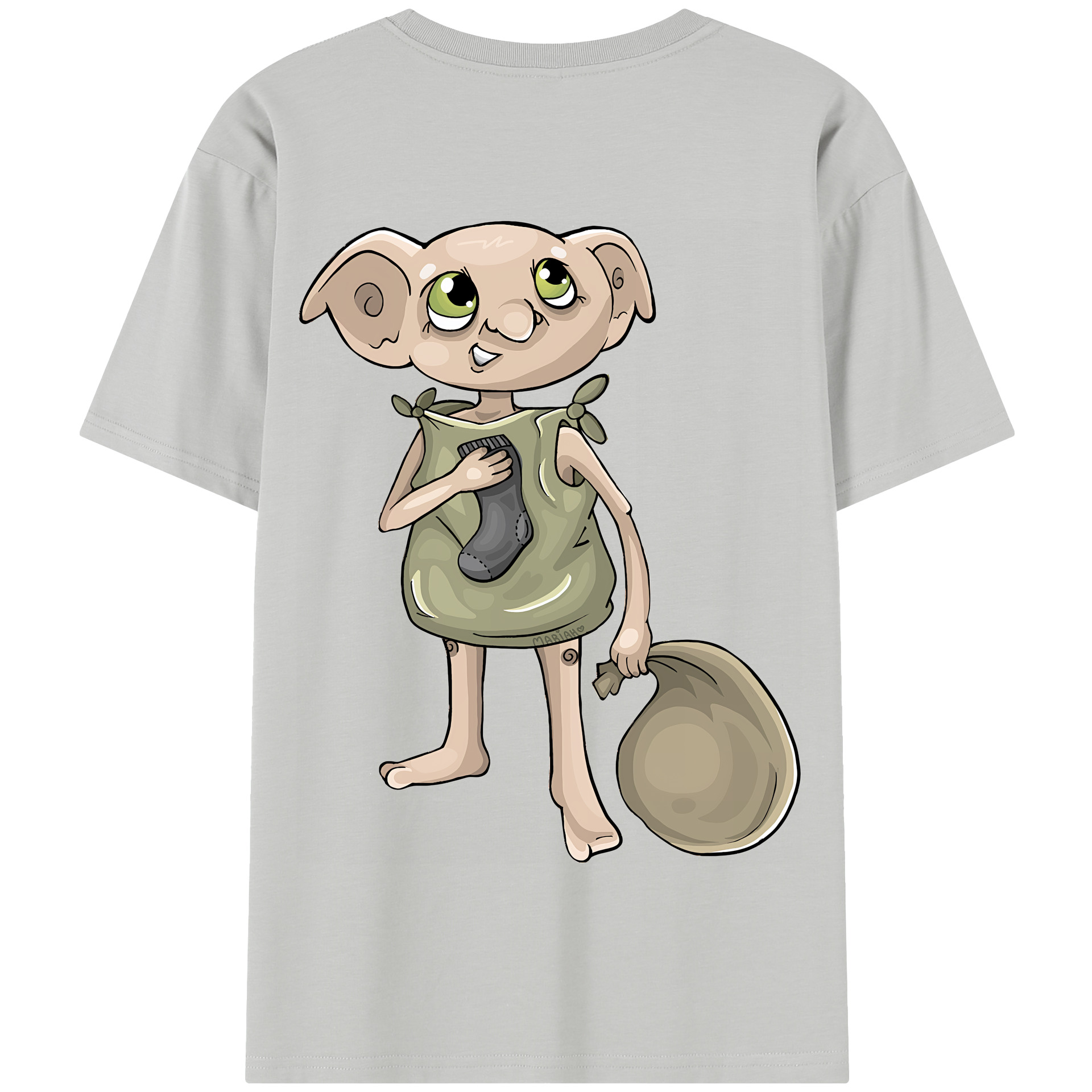 （画像用） Harry Potter ハリー・ポッターシリーズ 綿100％半袖Tシャツ（背面プリント）