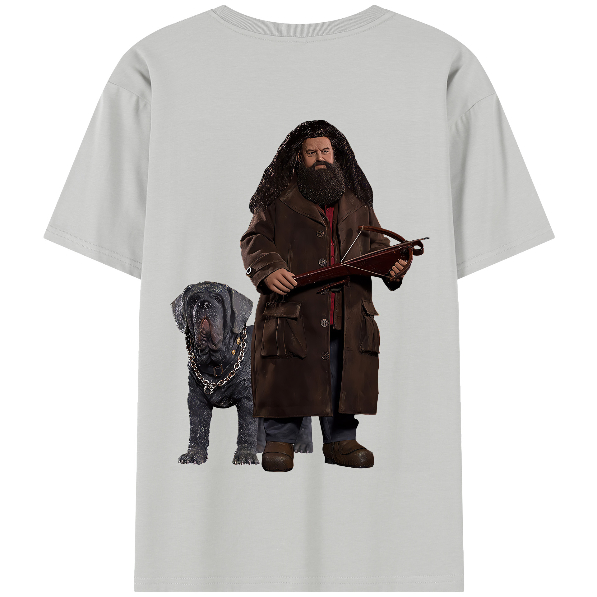 （画像用） Harry Potter ハリー・ポッターシリーズ 綿100％半袖Tシャツ（背面プリント）
