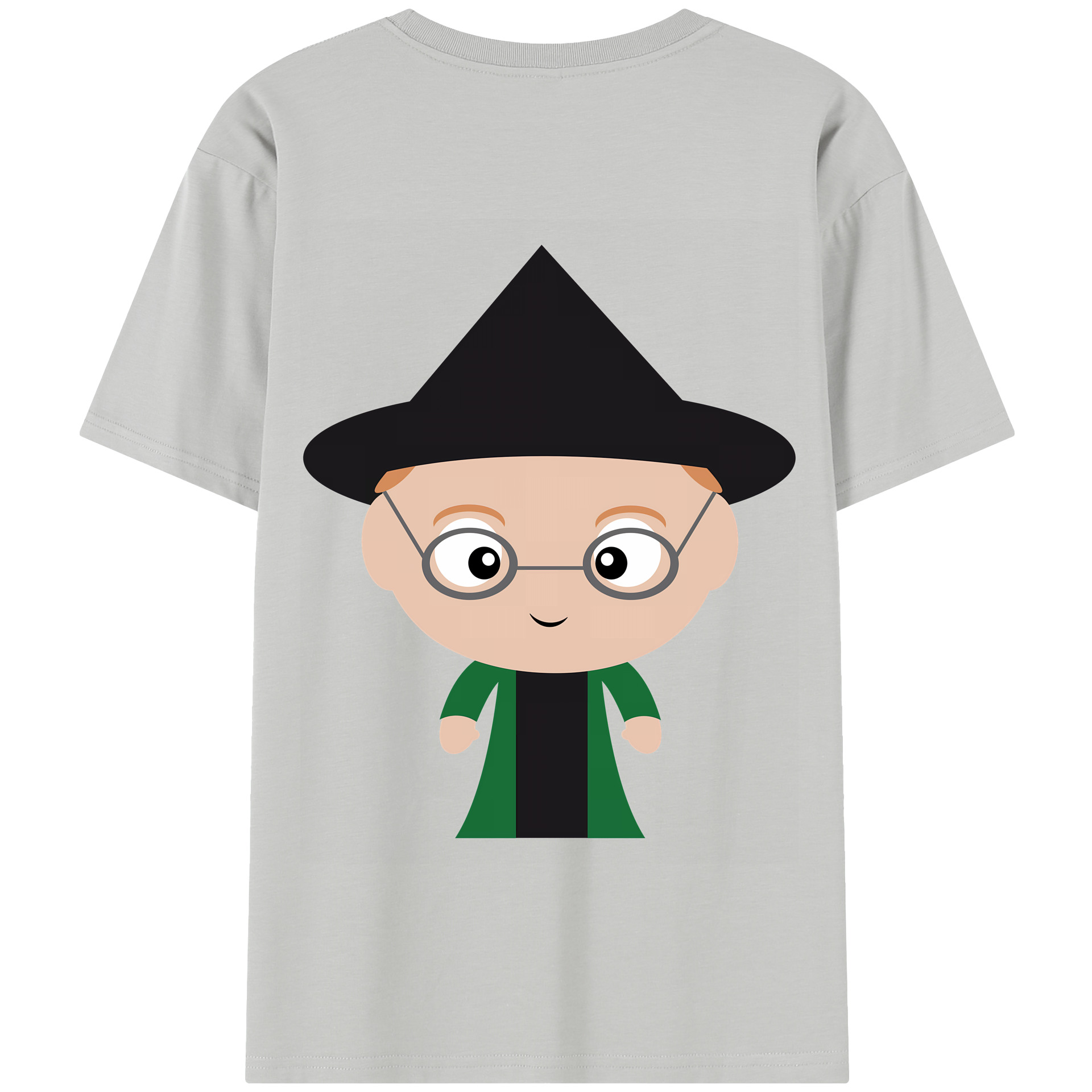 （画像用） Harry Potter ハリー・ポッターシリーズ 綿100％半袖Tシャツ（背面プリント）