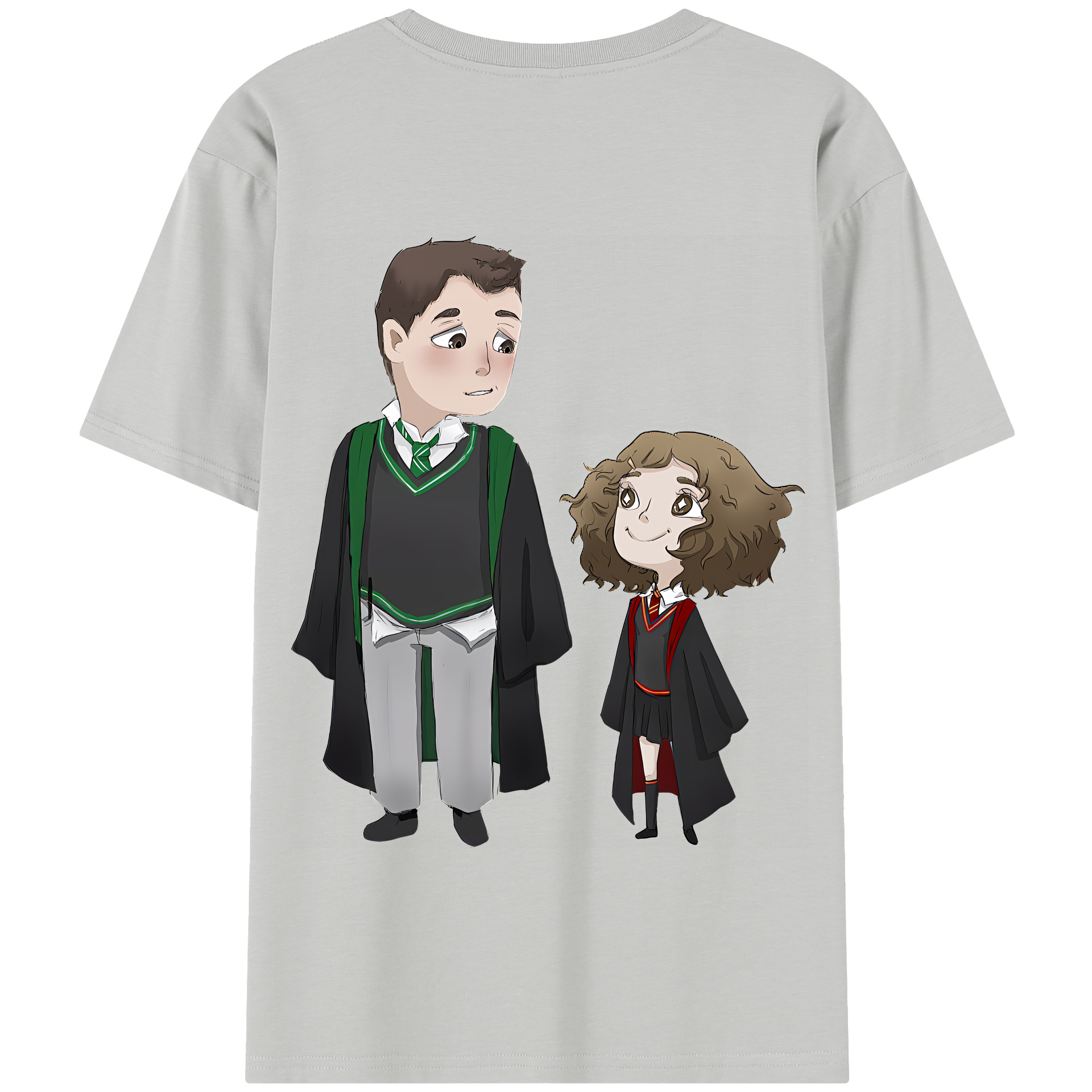（画像用） Harry Potter ハリー・ポッターシリーズ 綿100％半袖Tシャツ（背面プリント）
