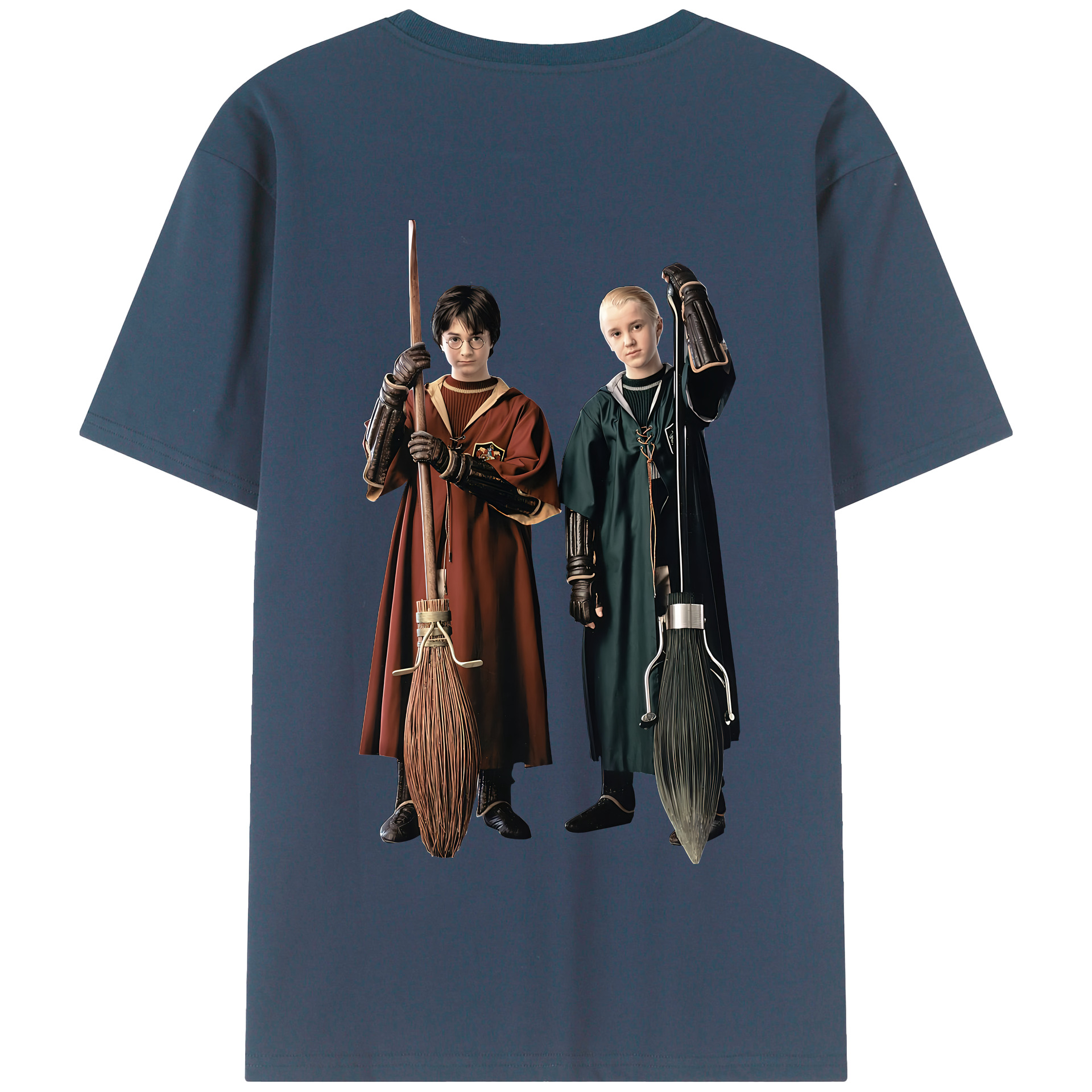 （画像用） Harry Potter ハリー・ポッターシリーズ 綿100％半袖Tシャツ（背面プリント）