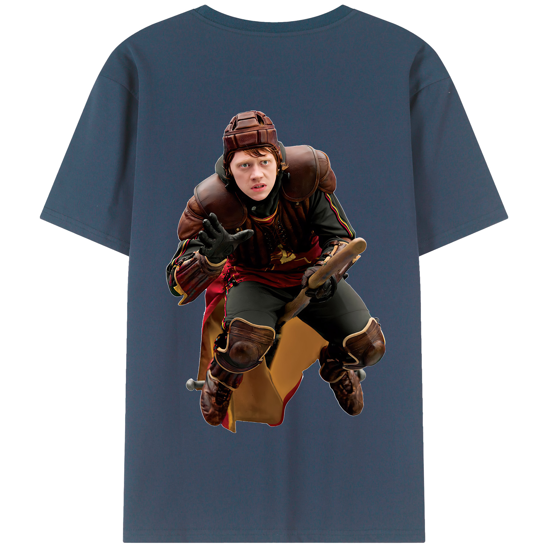 （画像用） Harry Potter ハリー・ポッターシリーズ 綿100％半袖Tシャツ（背面プリント）