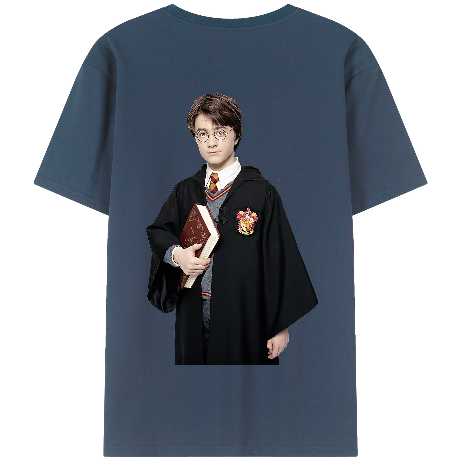 （画像用） Harry Potter ハリー・ポッターシリーズ 綿100％半袖Tシャツ（背面プリント）