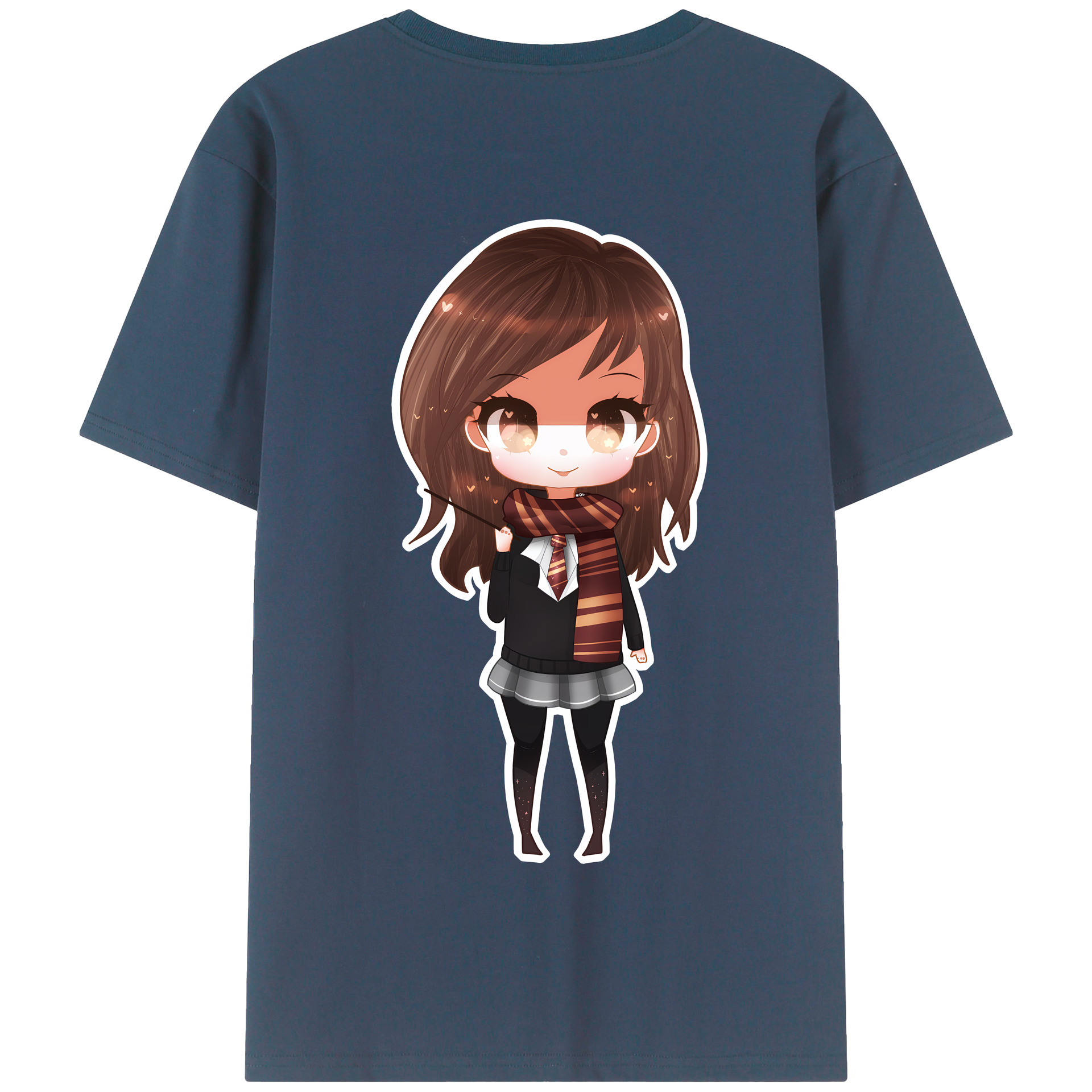 （画像用） Harry Potter ハリー・ポッターシリーズ 綿100％半袖Tシャツ（背面プリント）