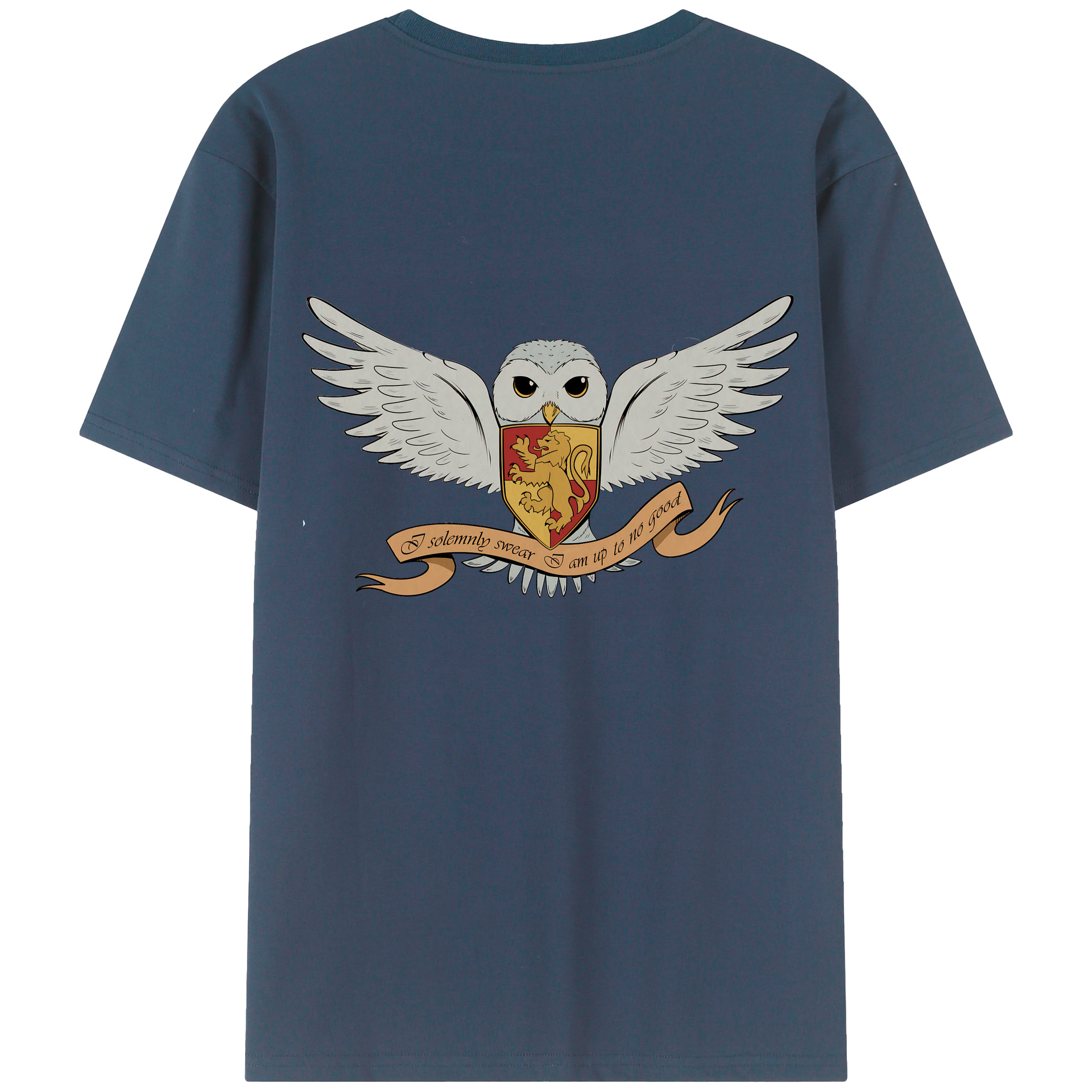 （画像用） Harry Potter ハリー・ポッターシリーズ 綿100％半袖Tシャツ（背面プリント）