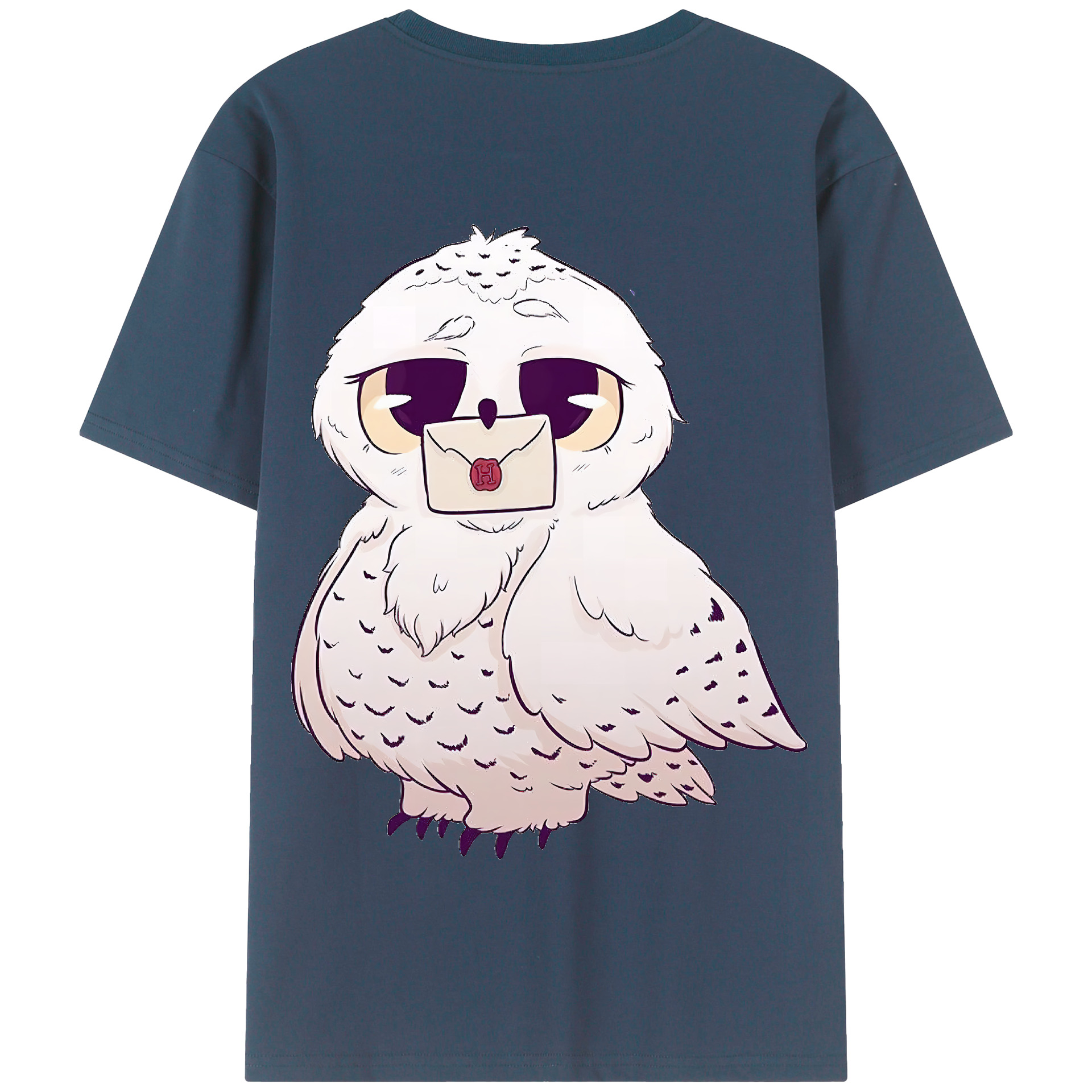 （画像用） Harry Potter ハリー・ポッターシリーズ 綿100％半袖Tシャツ（背面プリント）