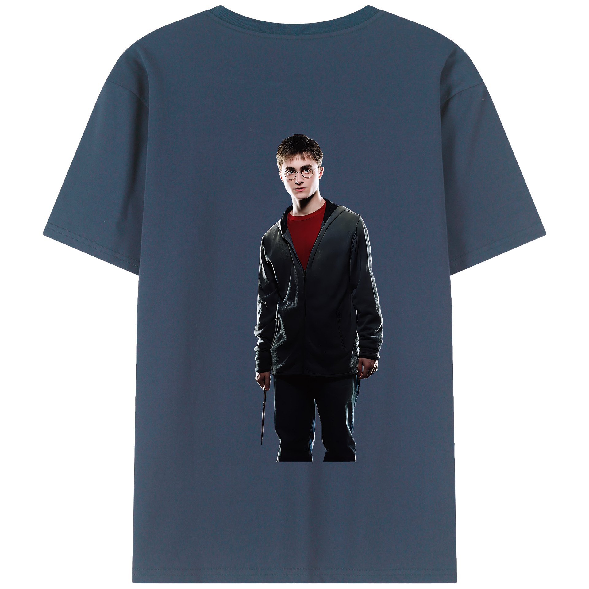 （画像用） Harry Potter ハリー・ポッターシリーズ 綿100％半袖Tシャツ（背面プリント）
