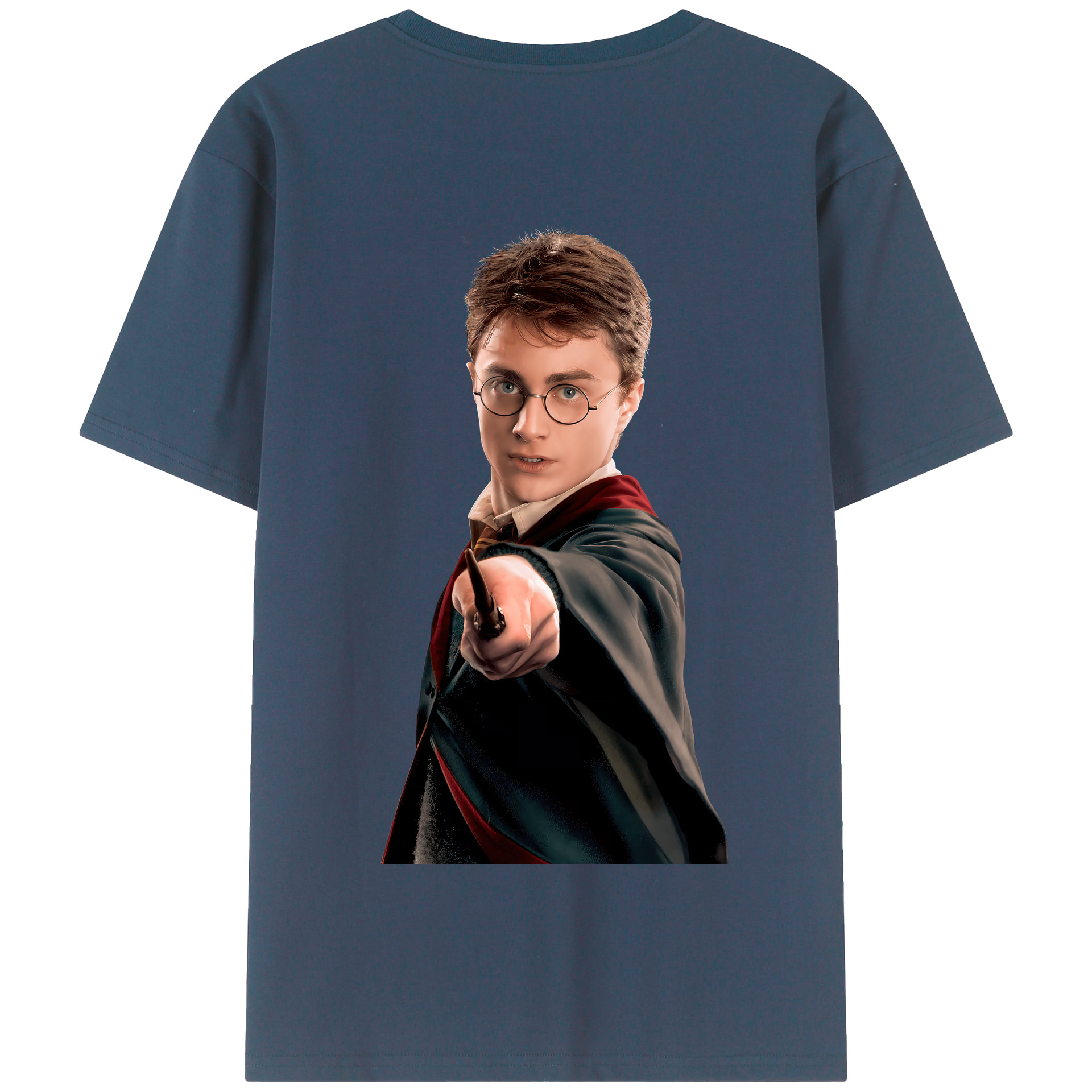 （画像用） Harry Potter ハリー・ポッターシリーズ 綿100％半袖Tシャツ（背面プリント）