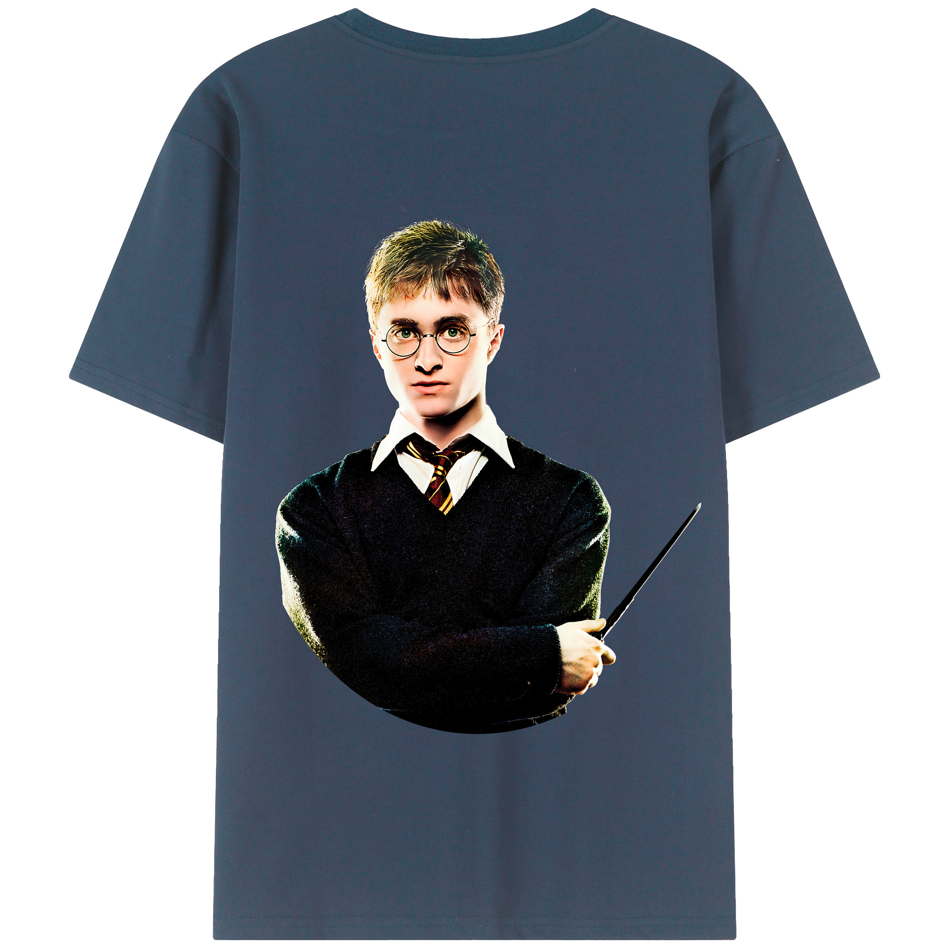 （画像用） Harry Potter ハリー・ポッターシリーズ 綿100％半袖Tシャツ（背面プリント）