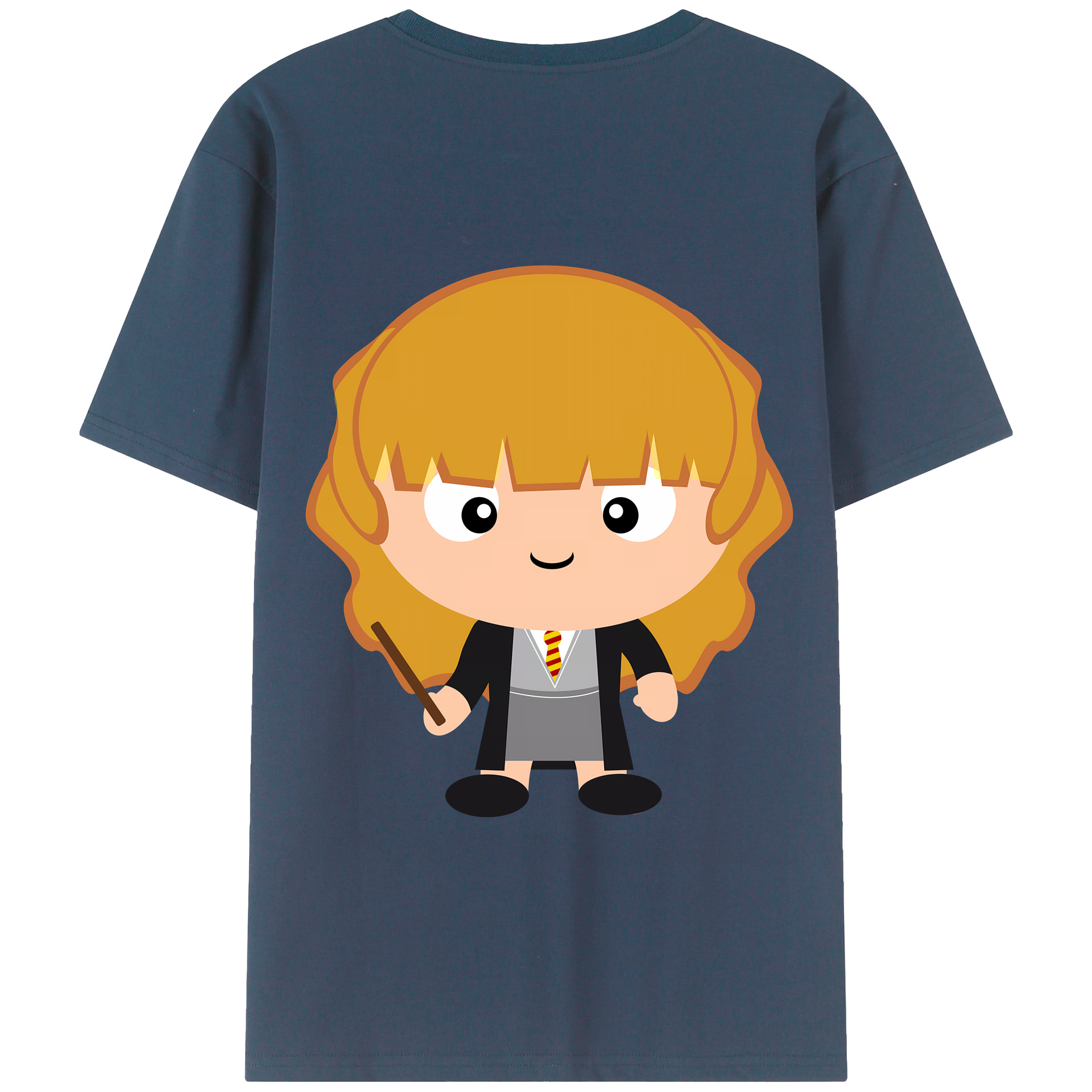 （画像用） Harry Potter ハリー・ポッターシリーズ 綿100％半袖Tシャツ（背面プリント）