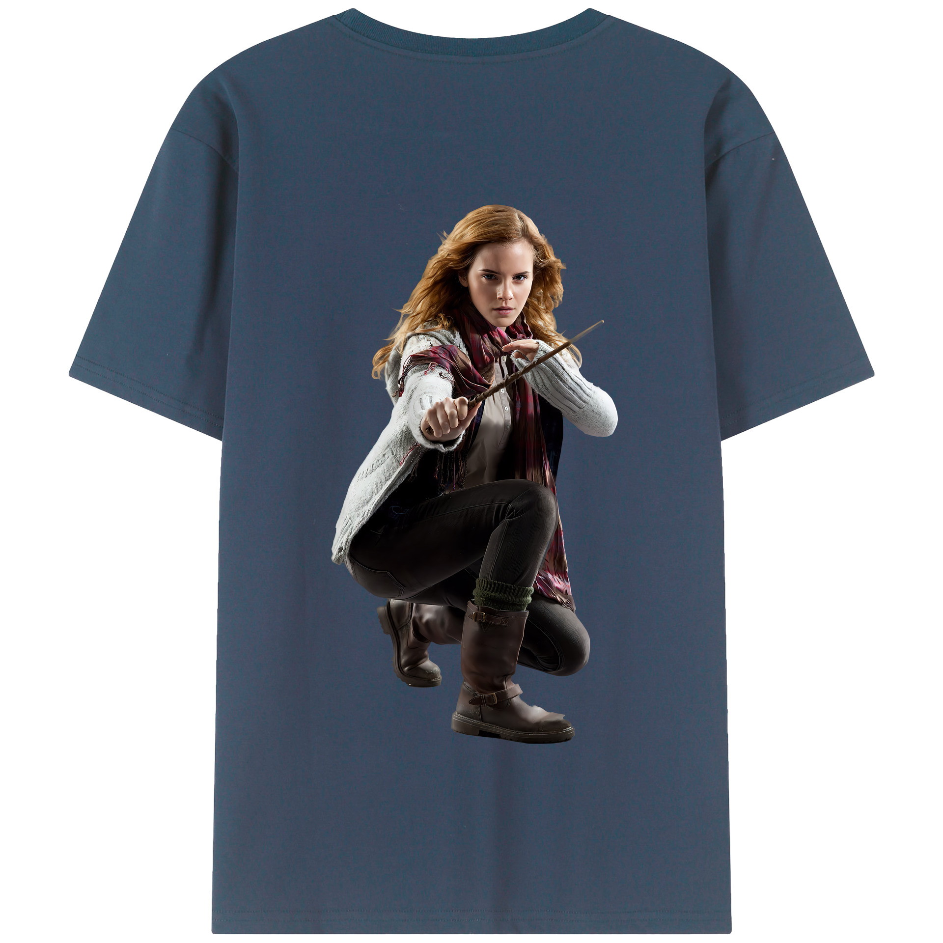 （画像用） Harry Potter ハリー・ポッターシリーズ 綿100％半袖Tシャツ（背面プリント）