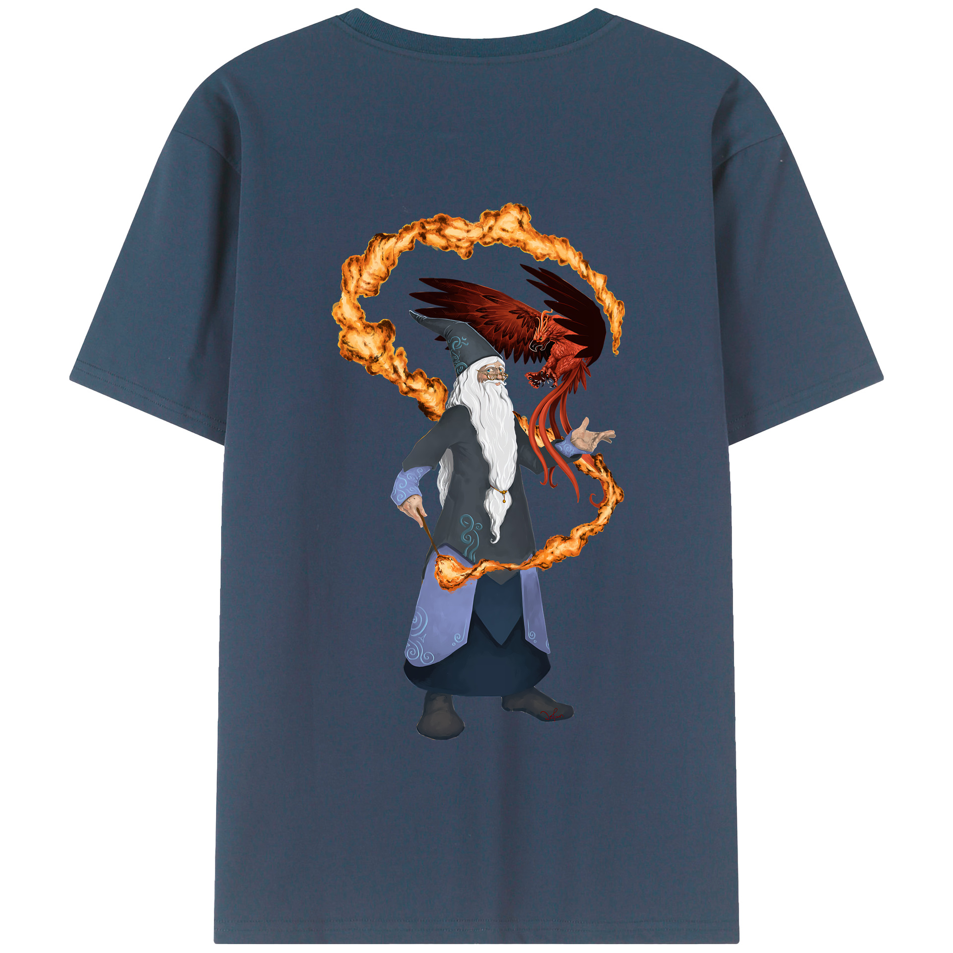 （画像用） Harry Potter ハリー・ポッターシリーズ 綿100％半袖Tシャツ（背面プリント）