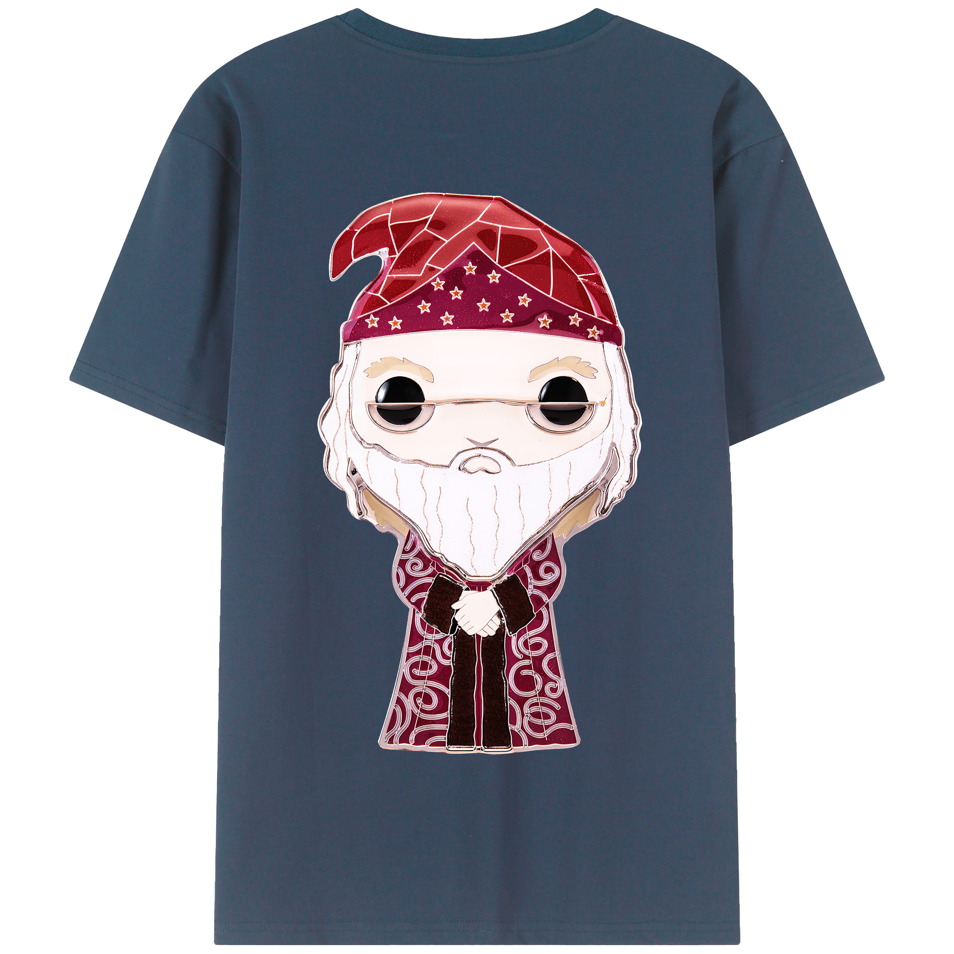 （画像用） Harry Potter ハリー・ポッターシリーズ 綿100％半袖Tシャツ（背面プリント）