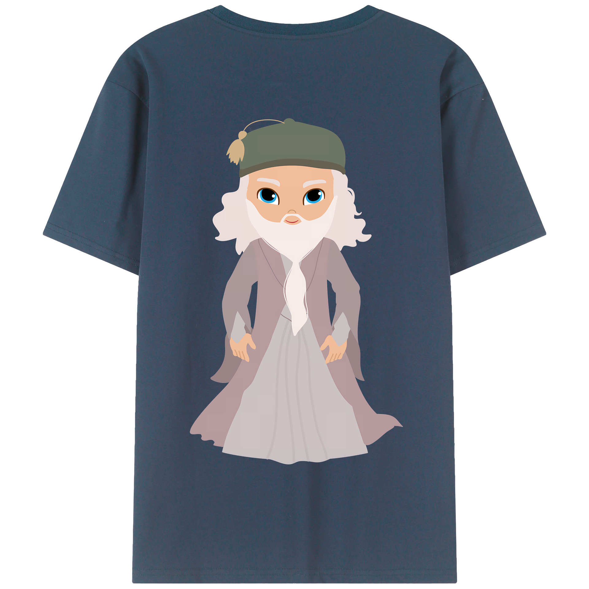 （画像用） Harry Potter ハリー・ポッターシリーズ 綿100％半袖Tシャツ（背面プリント）