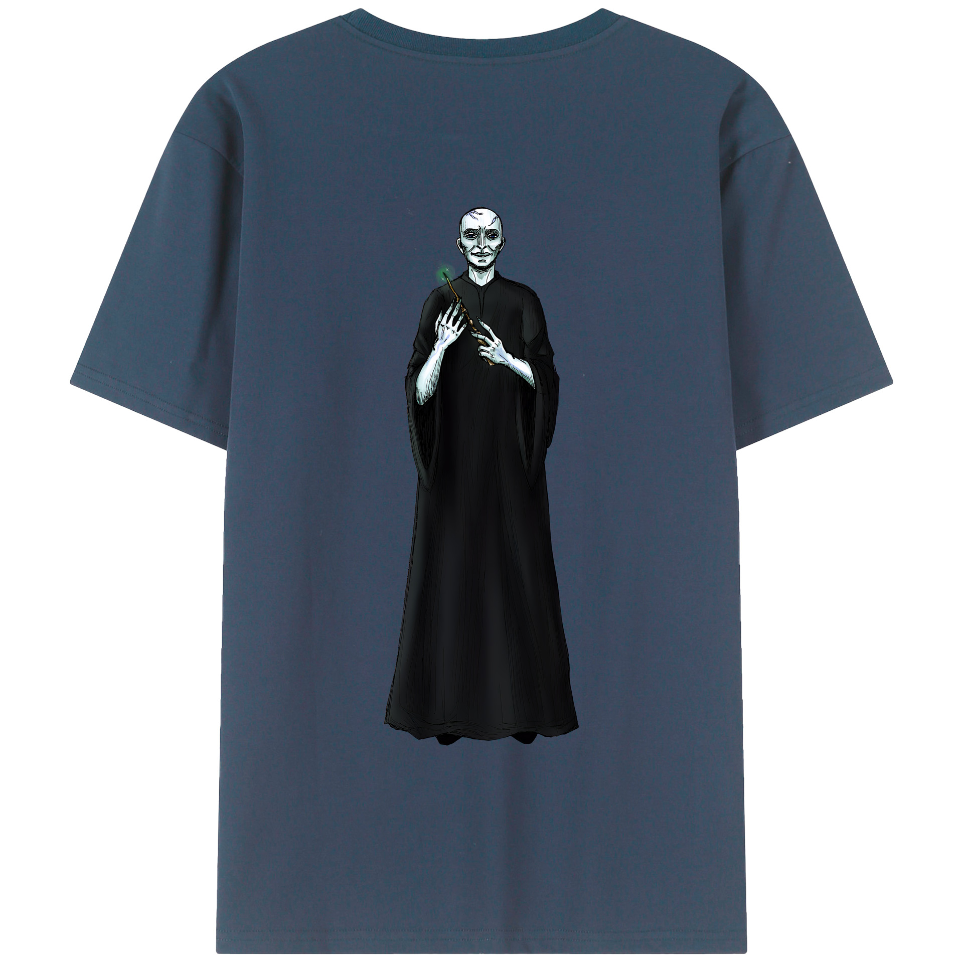 （画像用） Harry Potter ハリー・ポッターシリーズ 綿100％半袖Tシャツ（背面プリント）