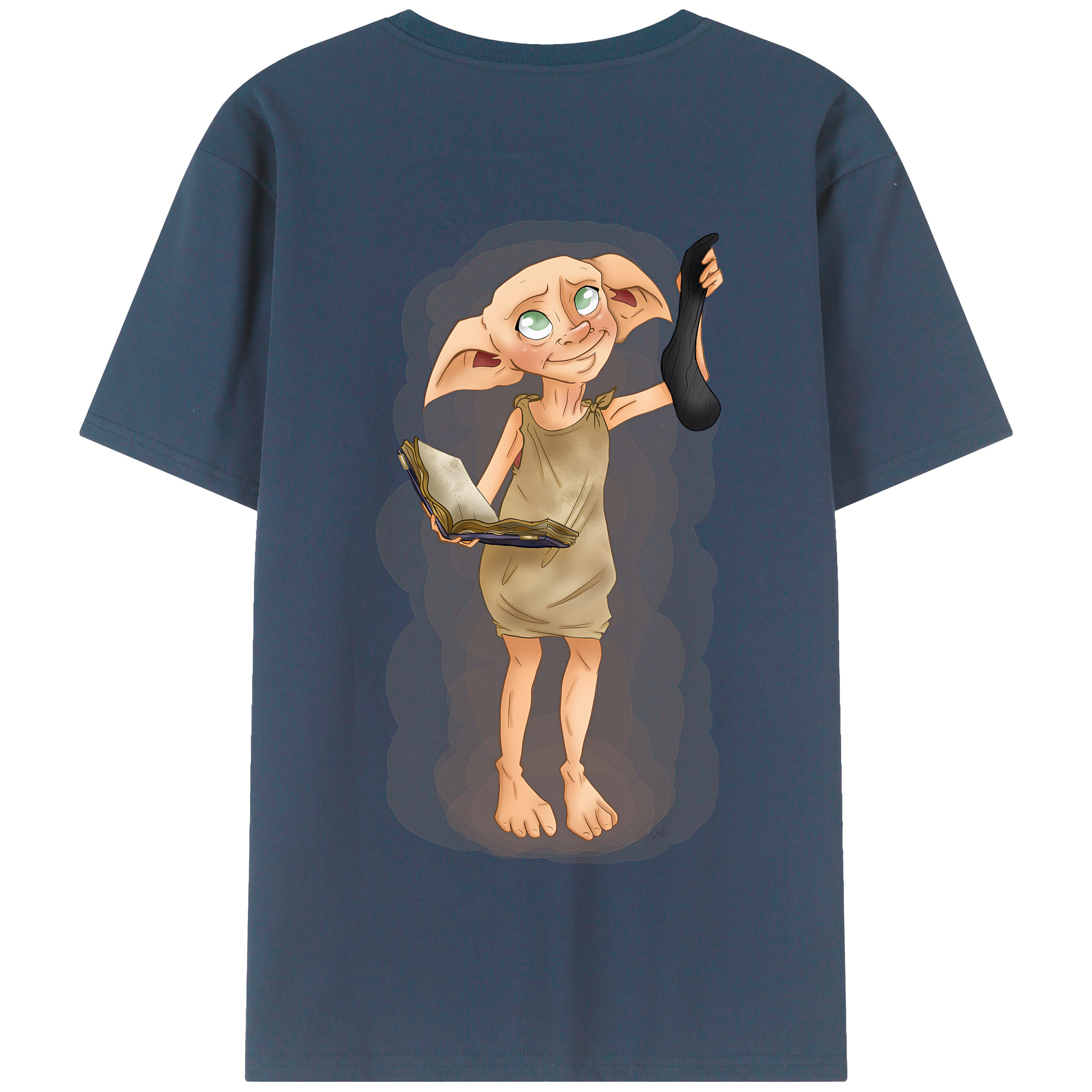 （画像用） Harry Potter ハリー・ポッターシリーズ 綿100％半袖Tシャツ（背面プリント）