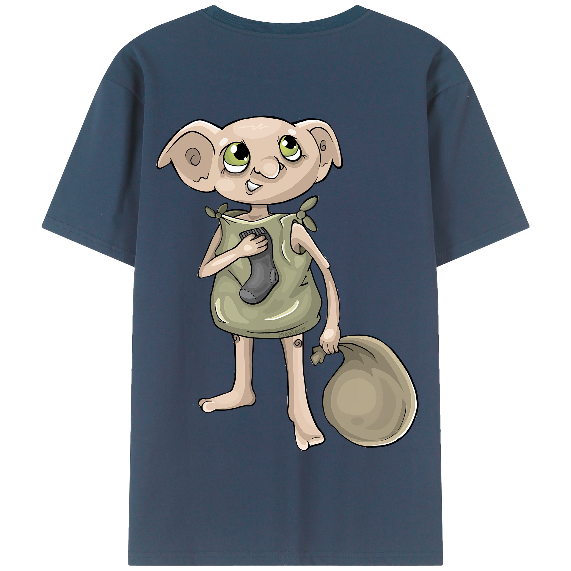（画像用） Harry Potter ハリー・ポッターシリーズ 綿100％半袖Tシャツ（背面プリント）