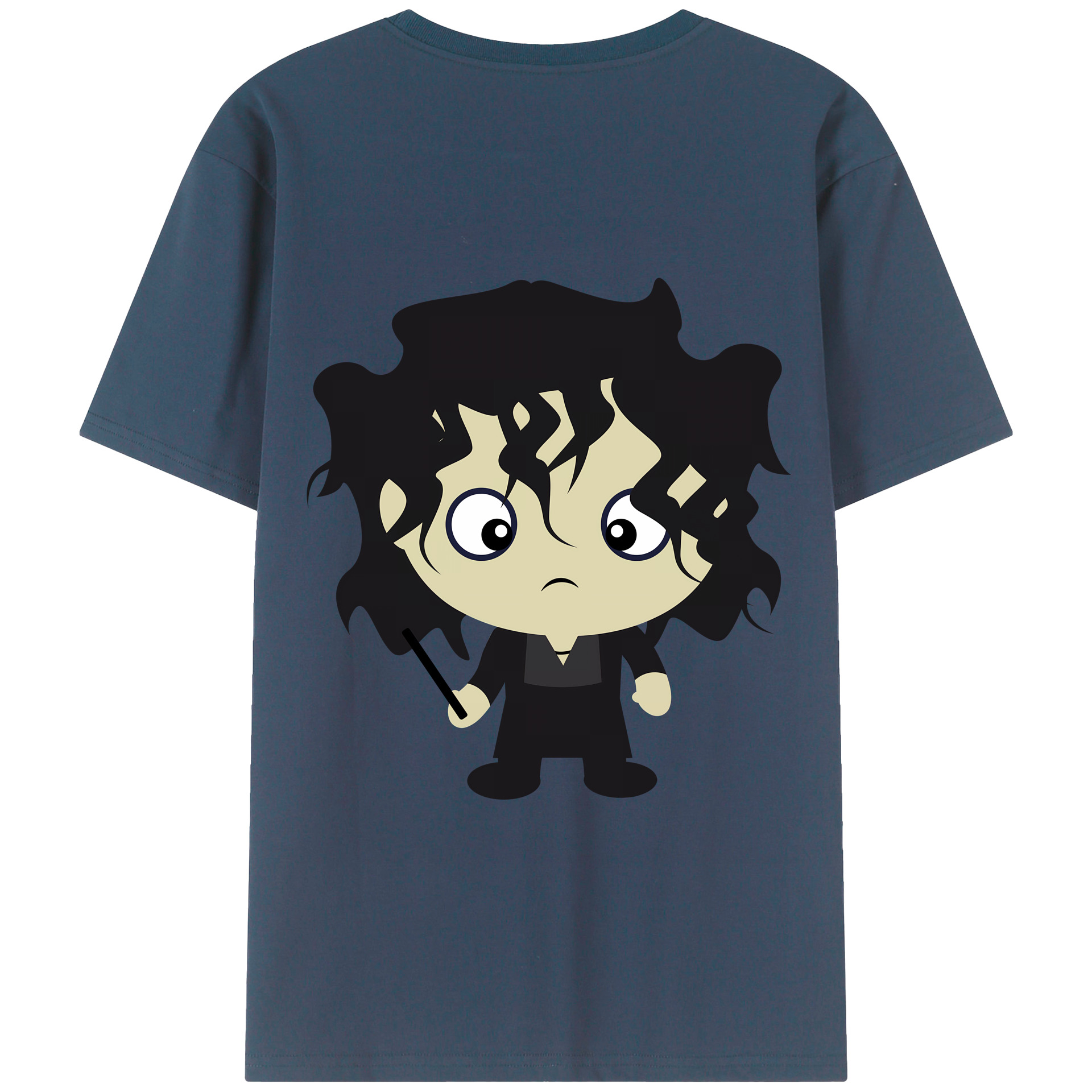 （画像用） Harry Potter ハリー・ポッターシリーズ 綿100％半袖Tシャツ（背面プリント）