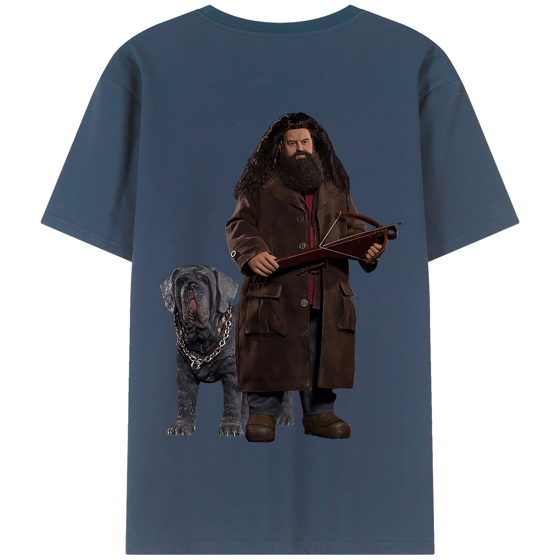 （画像用） Harry Potter ハリー・ポッターシリーズ 綿100％半袖Tシャツ（背面プリント）