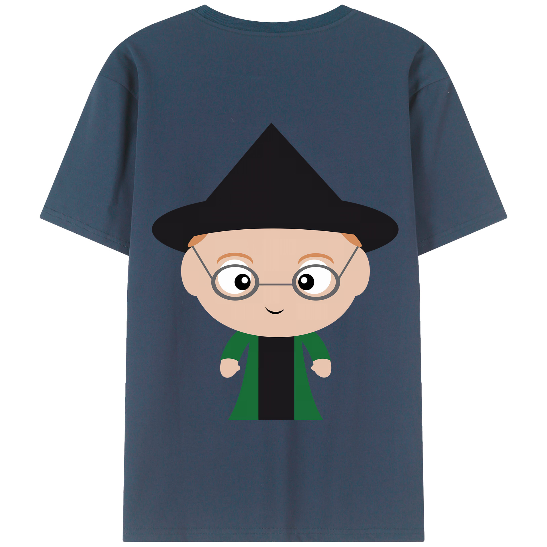（画像用） Harry Potter ハリー・ポッターシリーズ 綿100％半袖Tシャツ（背面プリント）