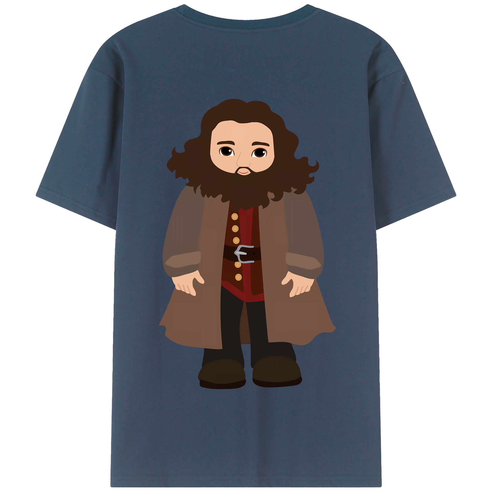 （画像用） Harry Potter ハリー・ポッターシリーズ 綿100％半袖Tシャツ（背面プリント）