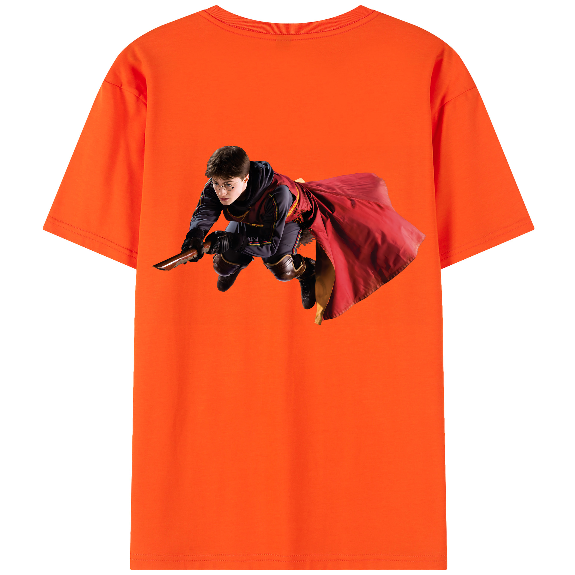 （画像用） Harry Potter ハリー・ポッターシリーズ 綿100％半袖Tシャツ（背面プリント）