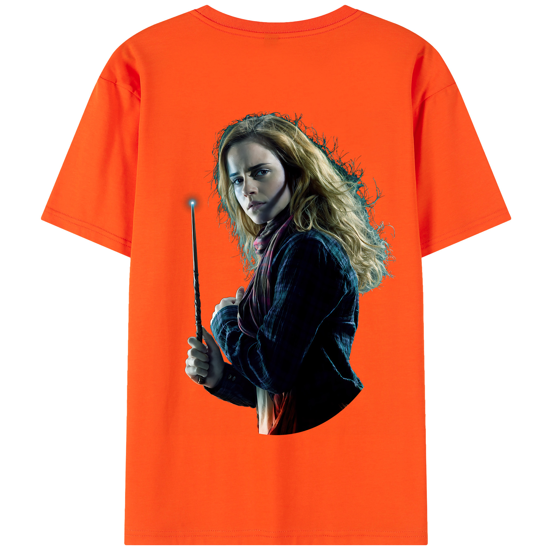 （画像用） Harry Potter ハリー・ポッターシリーズ 綿100％半袖Tシャツ（背面プリント）