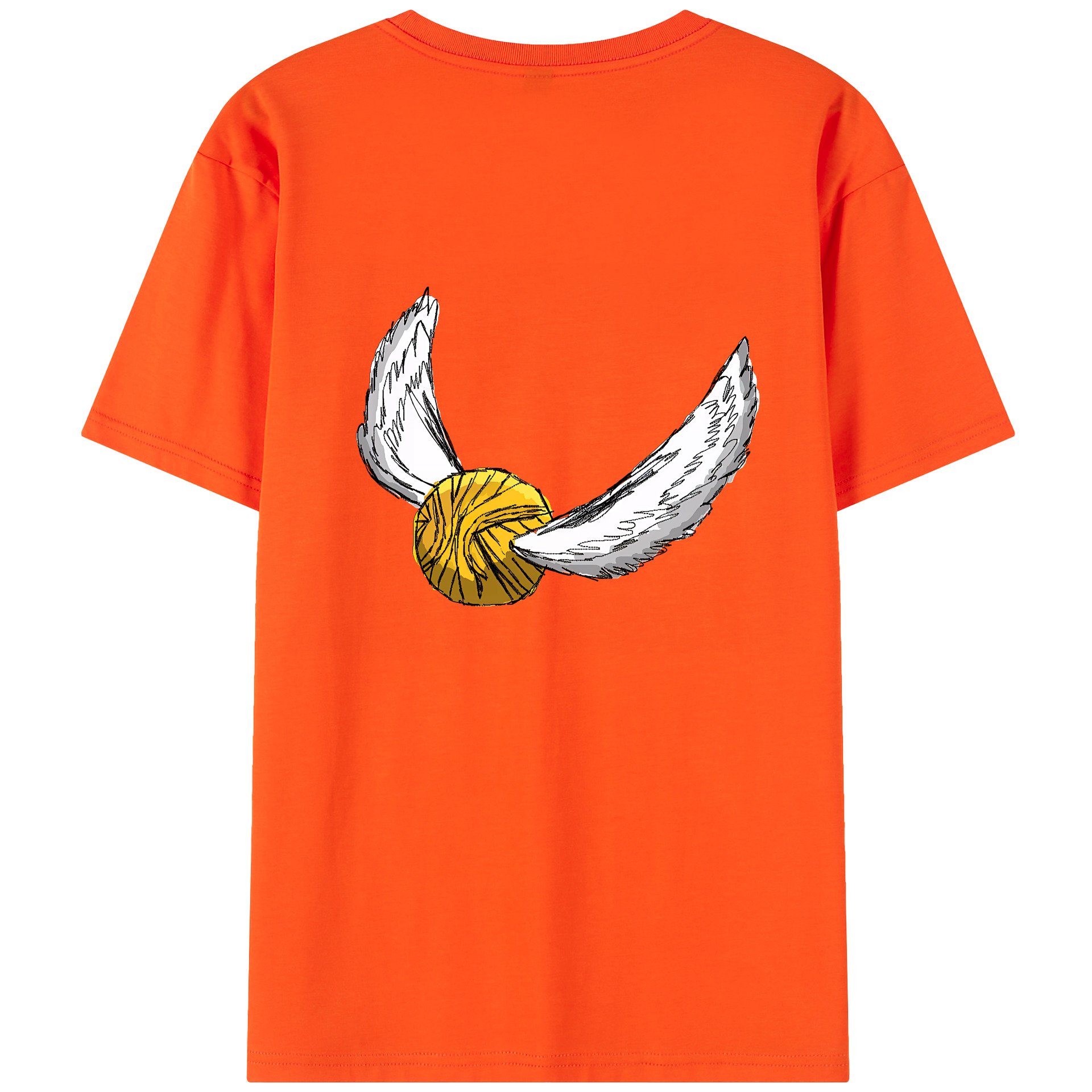 （画像用） Harry Potter ハリー・ポッターシリーズ 綿100％半袖Tシャツ（背面プリント）