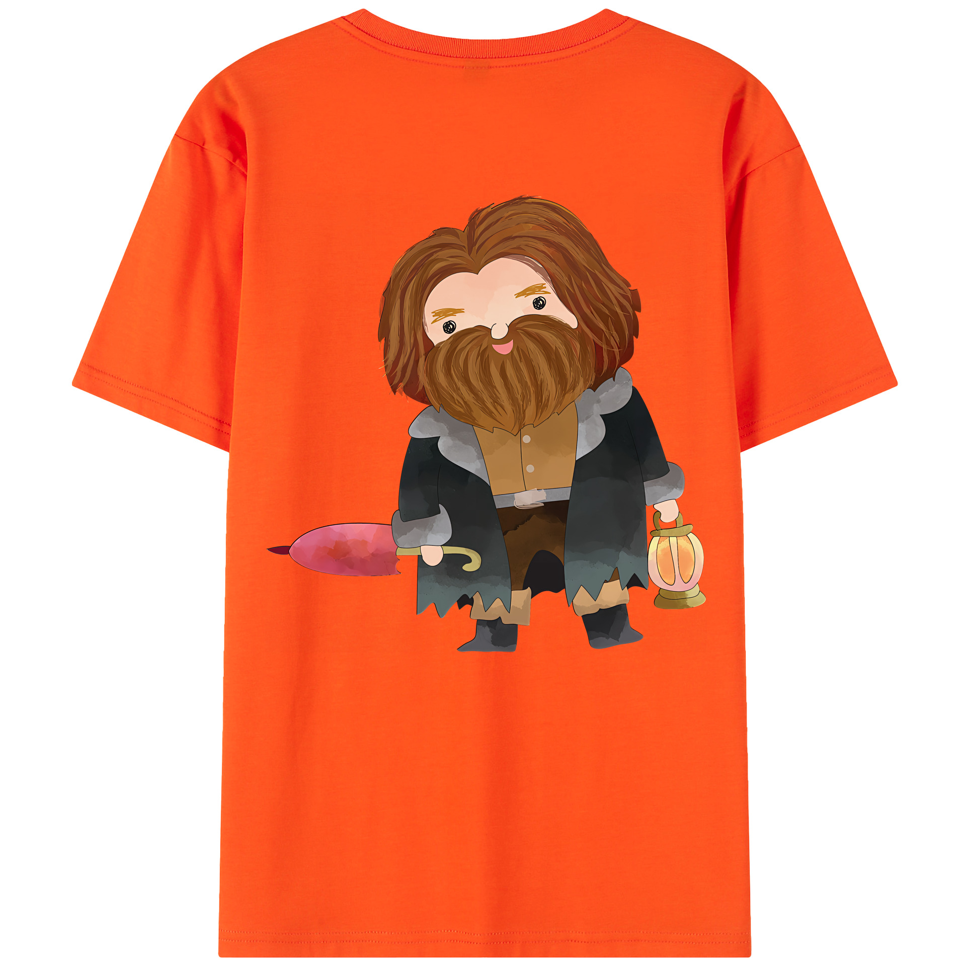 （画像用） Harry Potter ハリー・ポッターシリーズ 綿100％半袖Tシャツ（背面プリント）