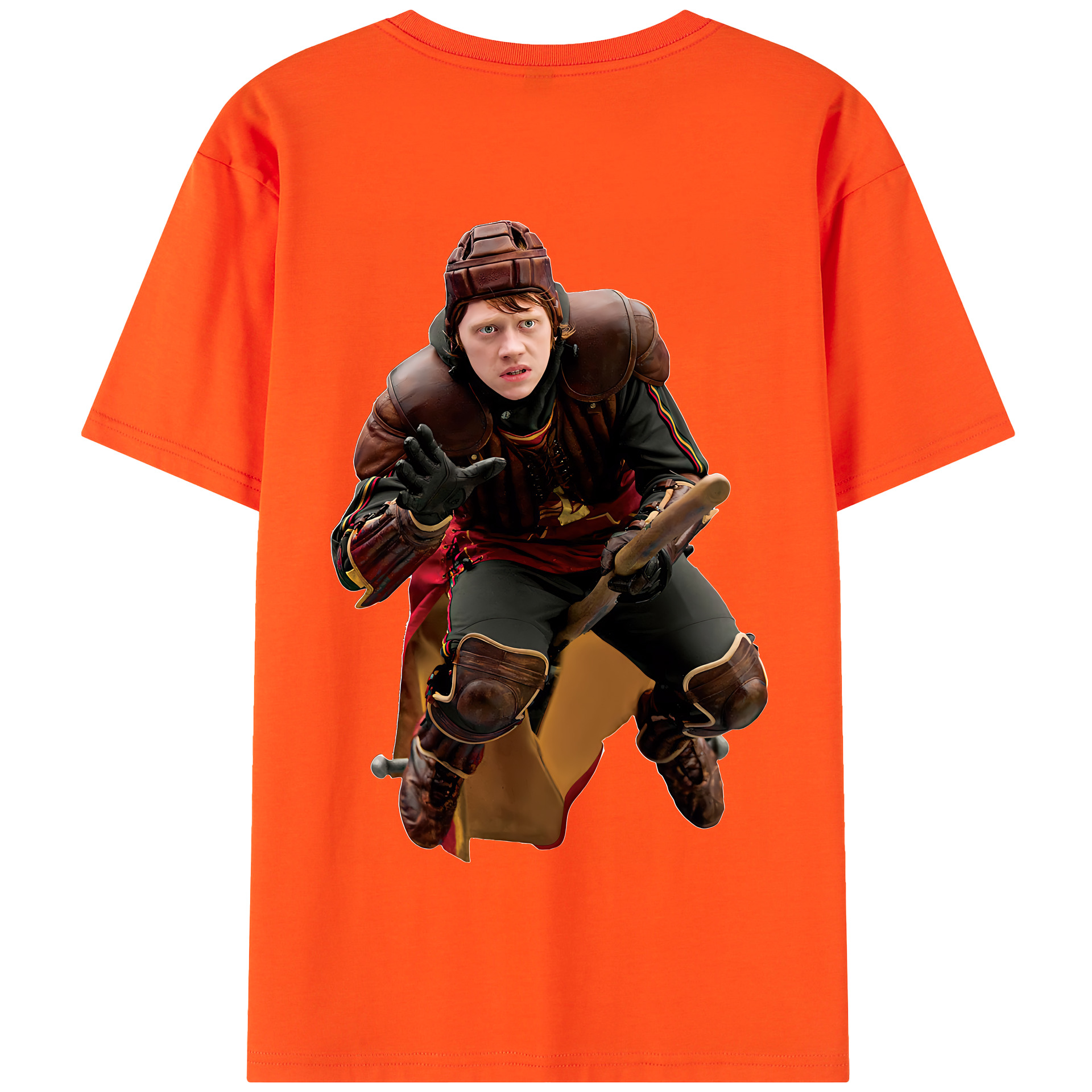 （画像用） Harry Potter ハリー・ポッターシリーズ 綿100％半袖Tシャツ（背面プリント）
