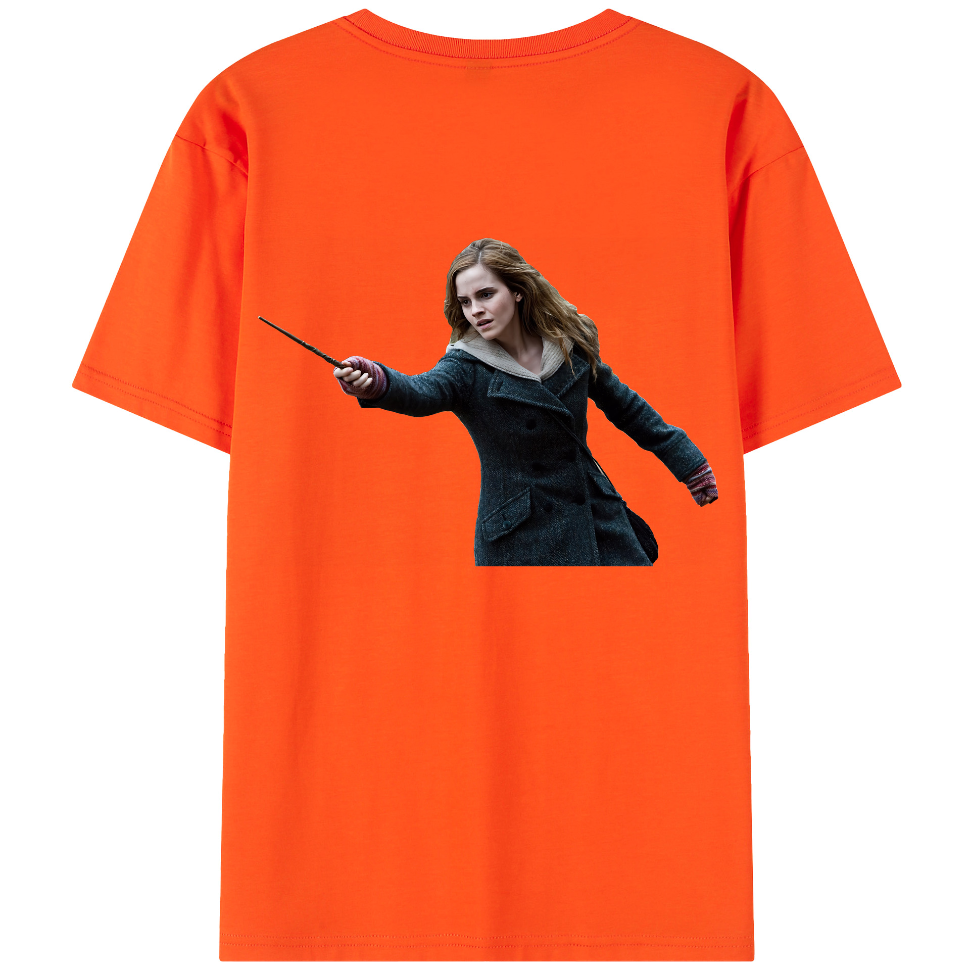 （画像用） Harry Potter ハリー・ポッターシリーズ 綿100％半袖Tシャツ（背面プリント）