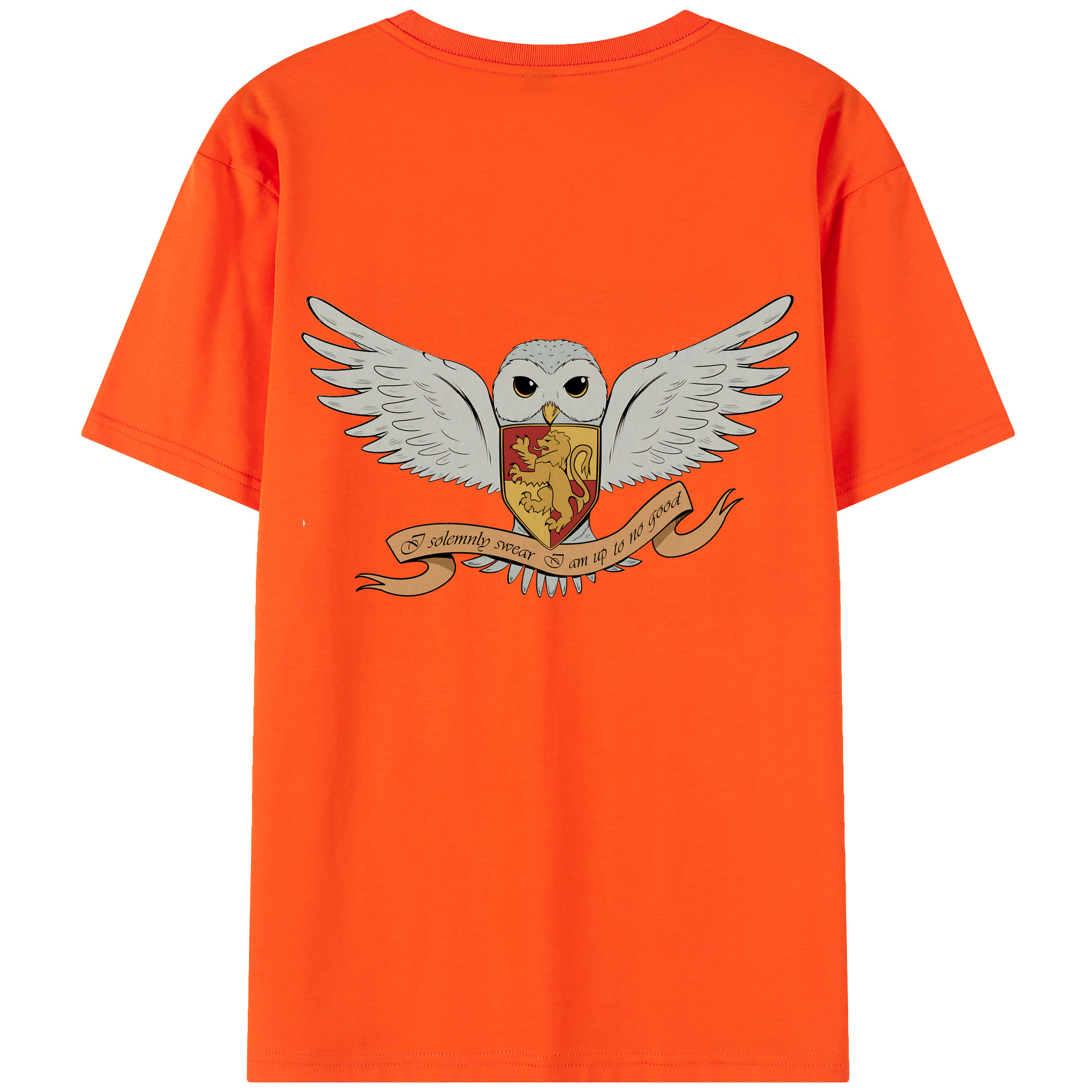 （画像用） Harry Potter ハリー・ポッターシリーズ 綿100％半袖Tシャツ（背面プリント）