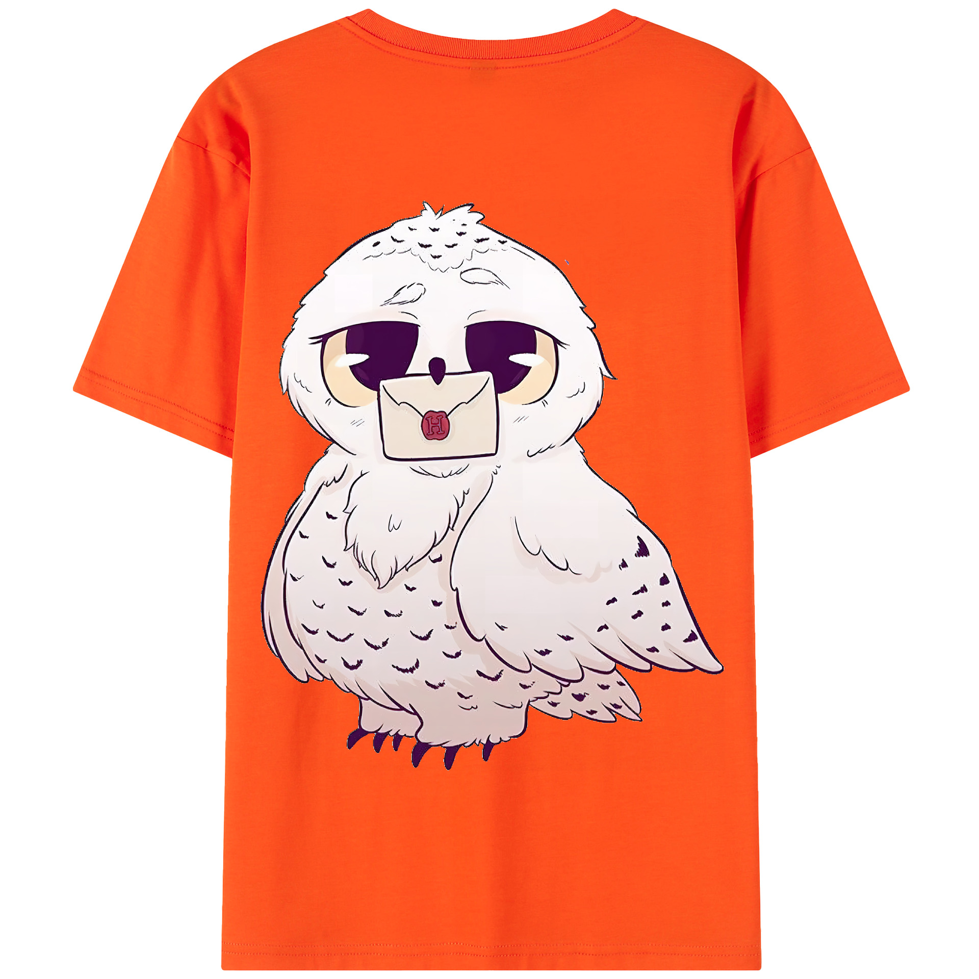 （画像用） Harry Potter ハリー・ポッターシリーズ 綿100％半袖Tシャツ（背面プリント）