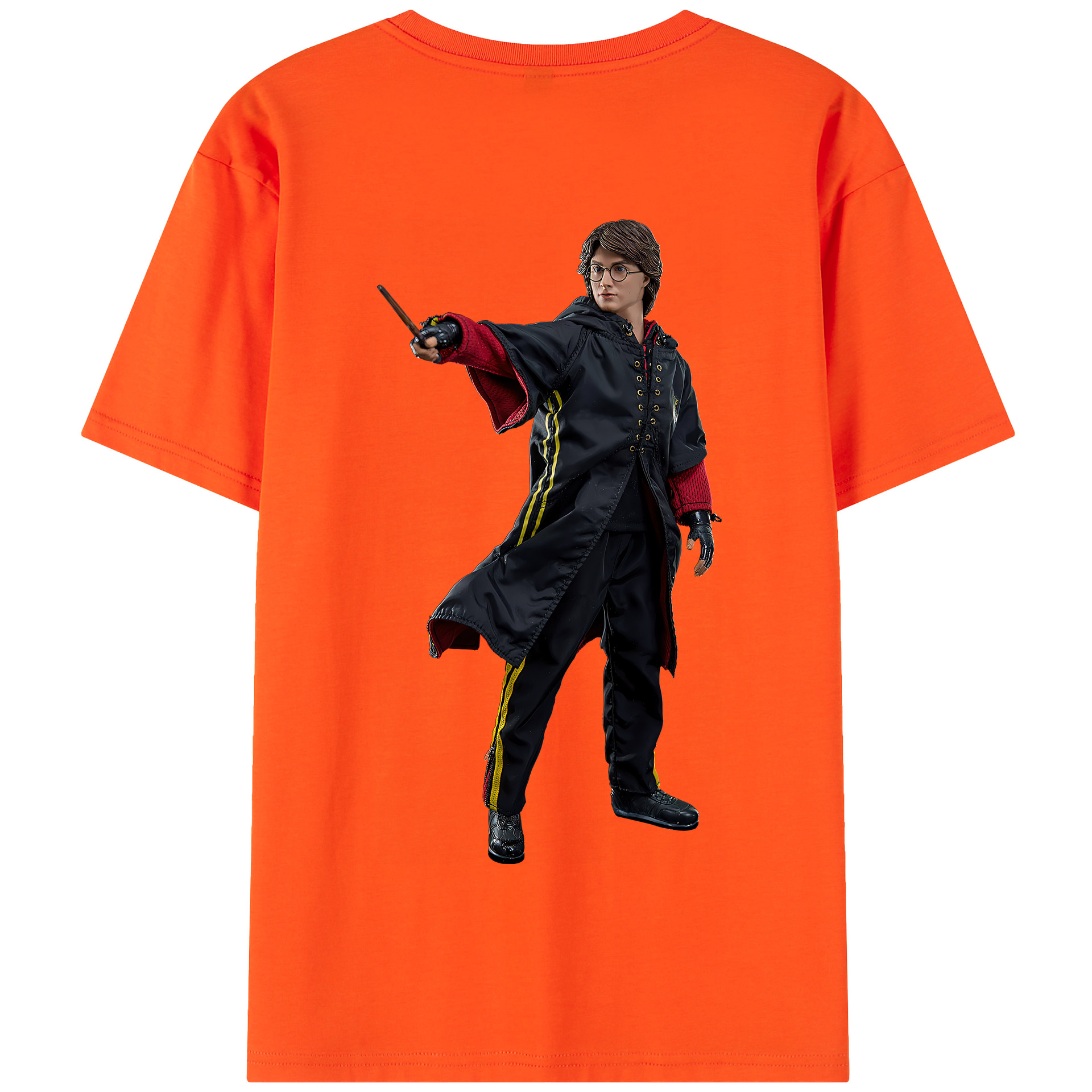 （画像用） Harry Potter ハリー・ポッターシリーズ 綿100％半袖Tシャツ（背面プリント）