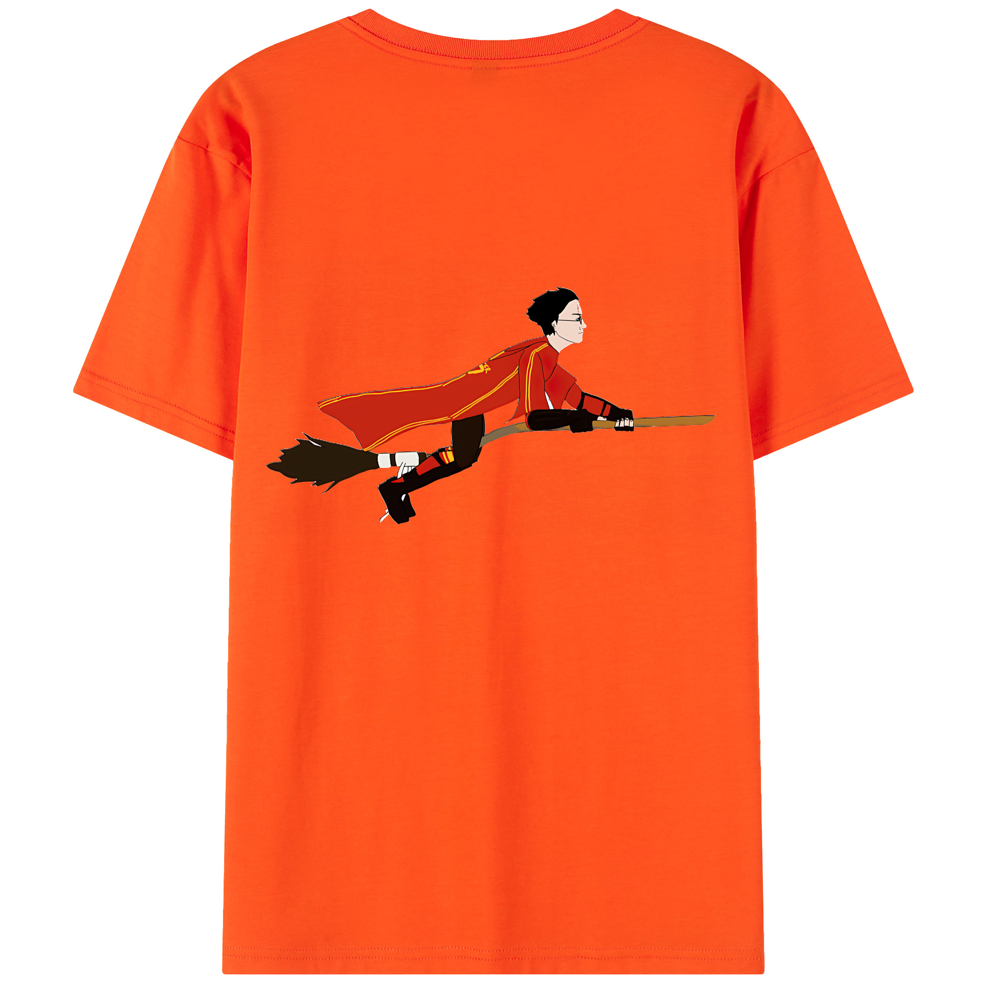 （画像用） Harry Potter ハリー・ポッターシリーズ 綿100％半袖Tシャツ（背面プリント）