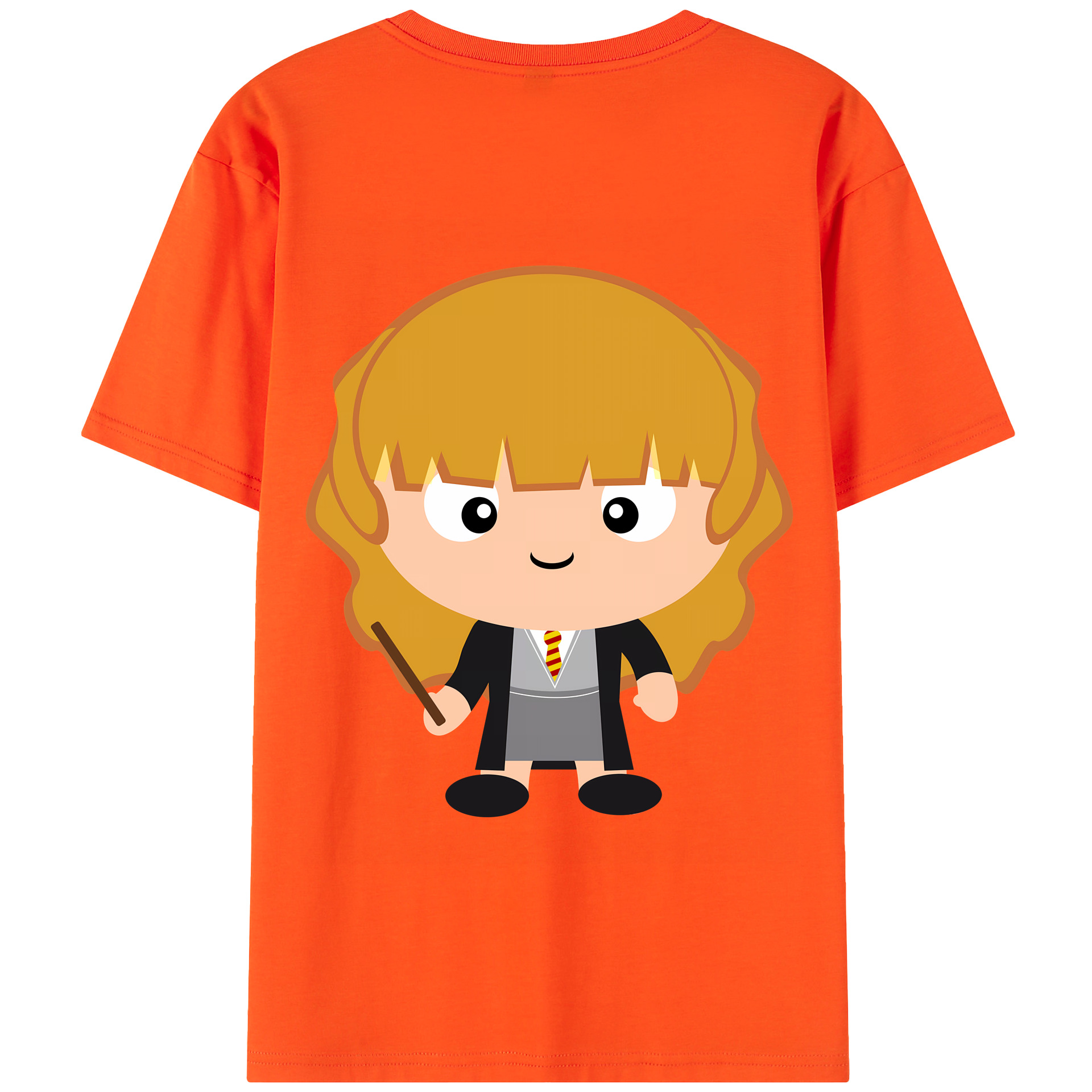 （画像用） Harry Potter ハリー・ポッターシリーズ 綿100％半袖Tシャツ（背面プリント）