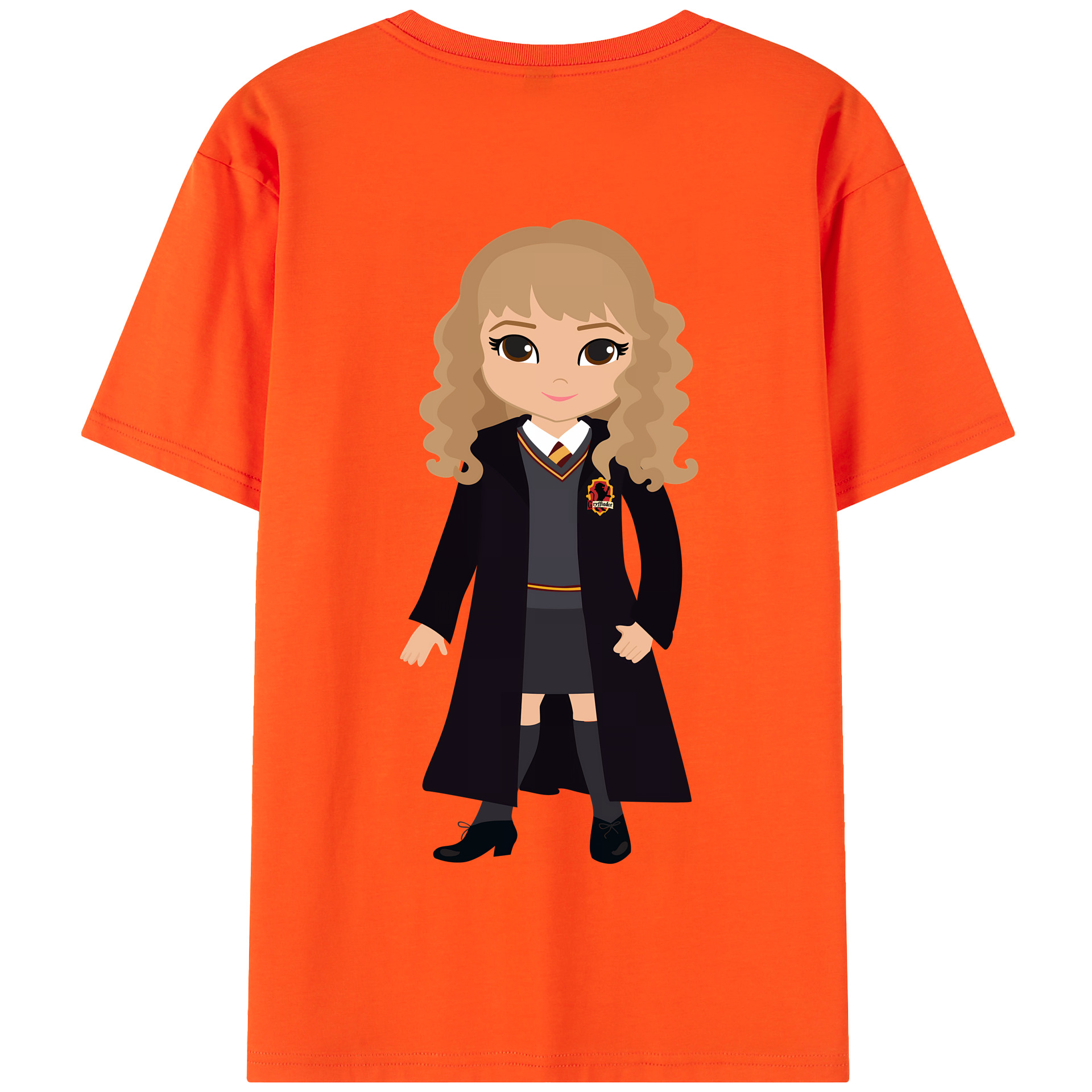 （画像用） Harry Potter ハリー・ポッターシリーズ 綿100％半袖Tシャツ（背面プリント）